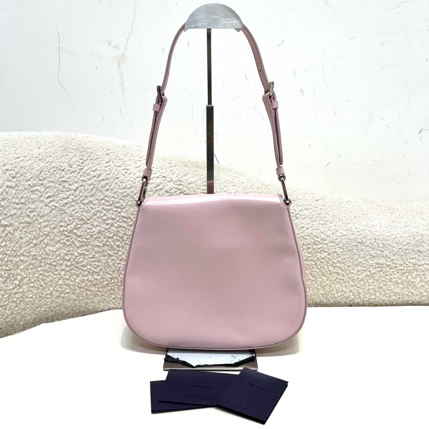 Prada - Cleo - Leather - Pink - (medium)