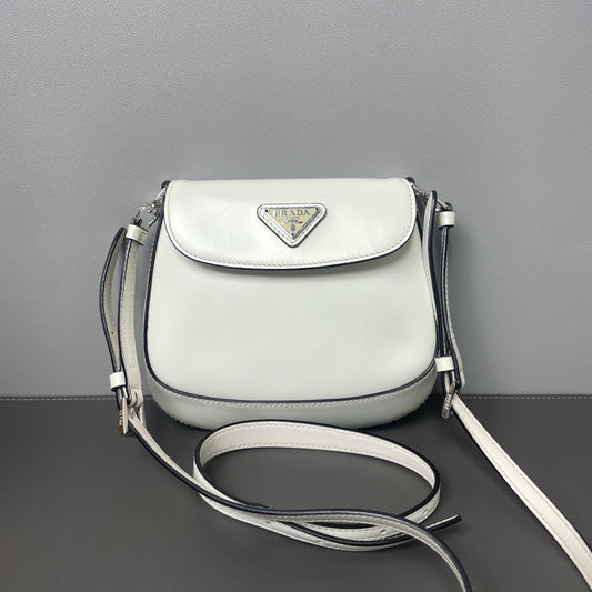 Prada - Cleo - Leather - White - (mini)
