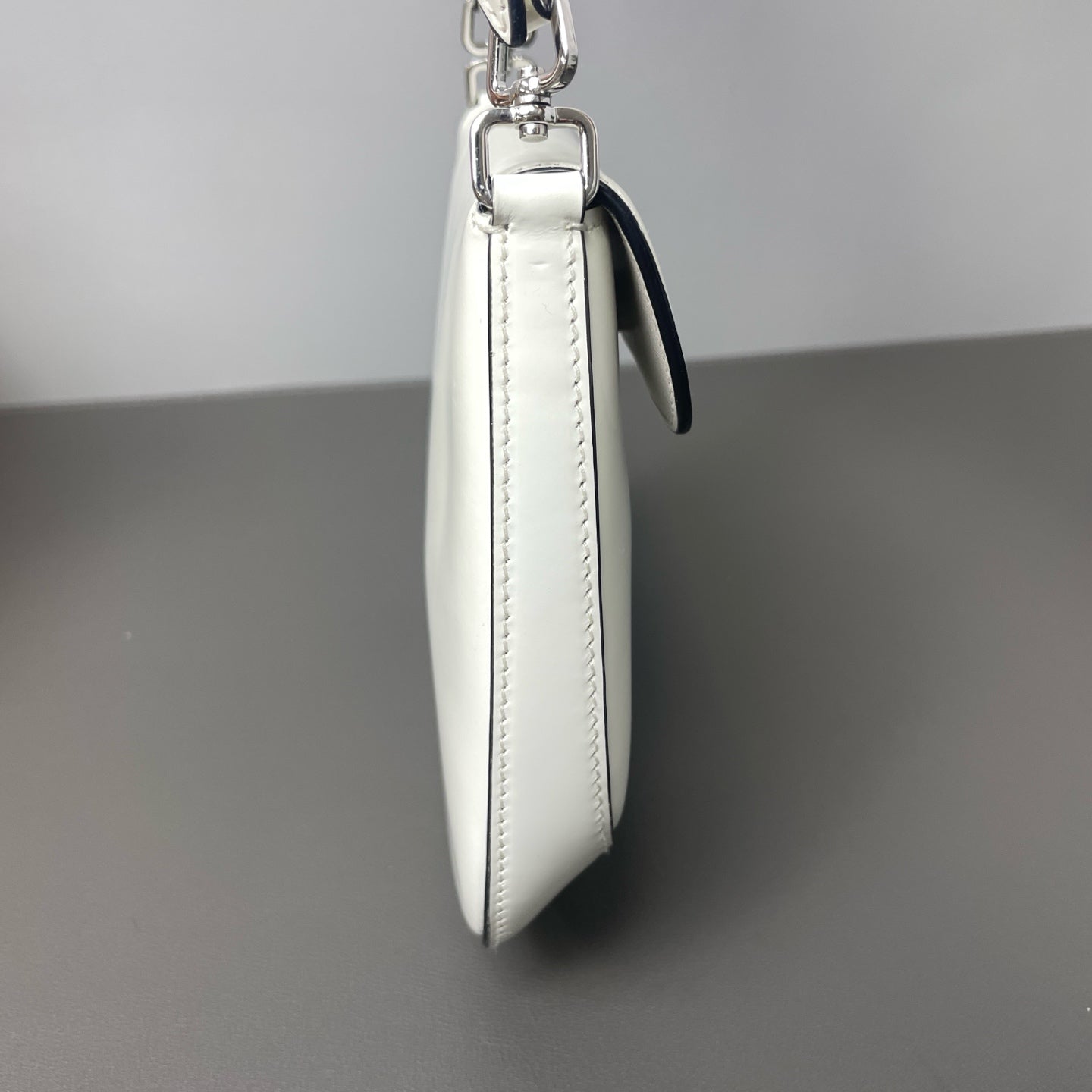 Prada - Cleo - Leather - White - (mini)