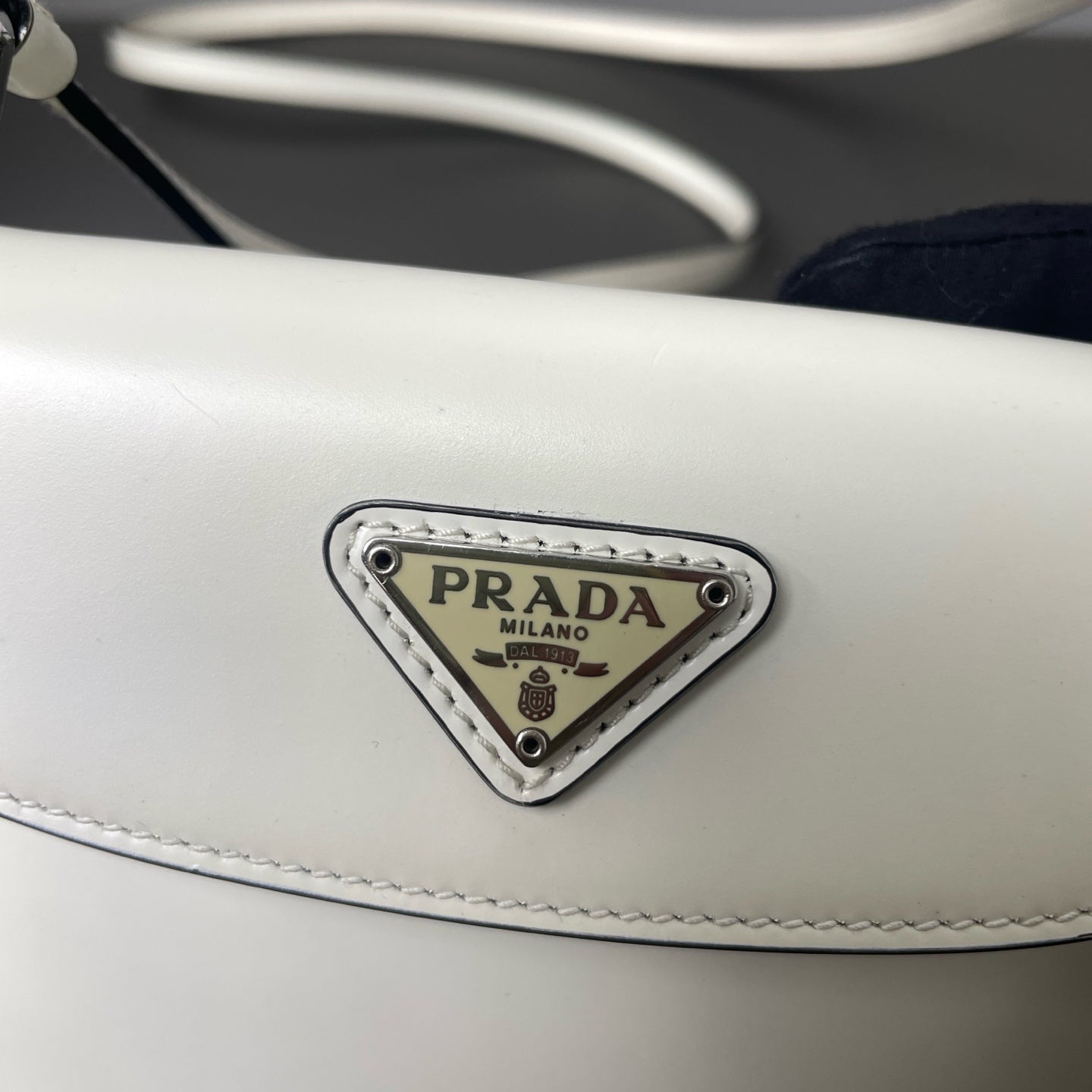 Prada - Cleo - Leather - White - (mini)