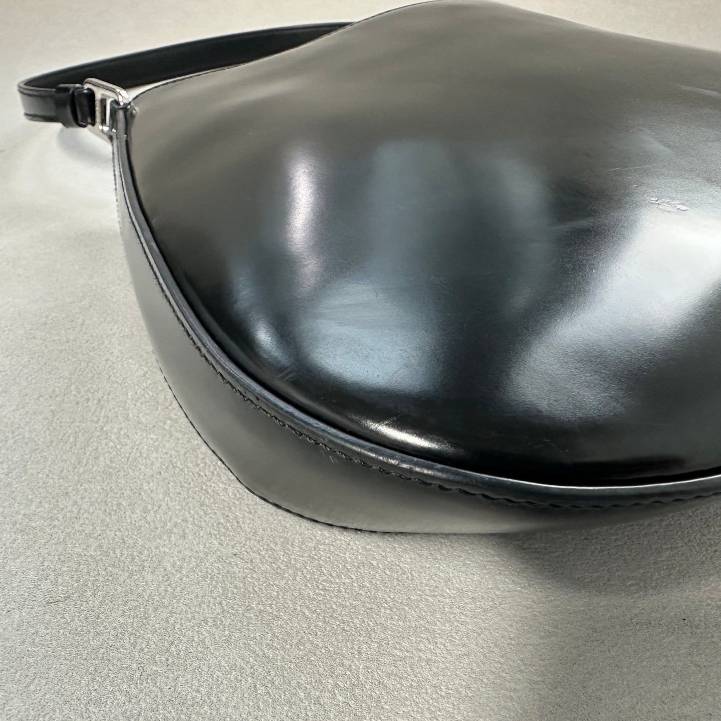 Prada - Cleo - Patent leather - Black - (small)