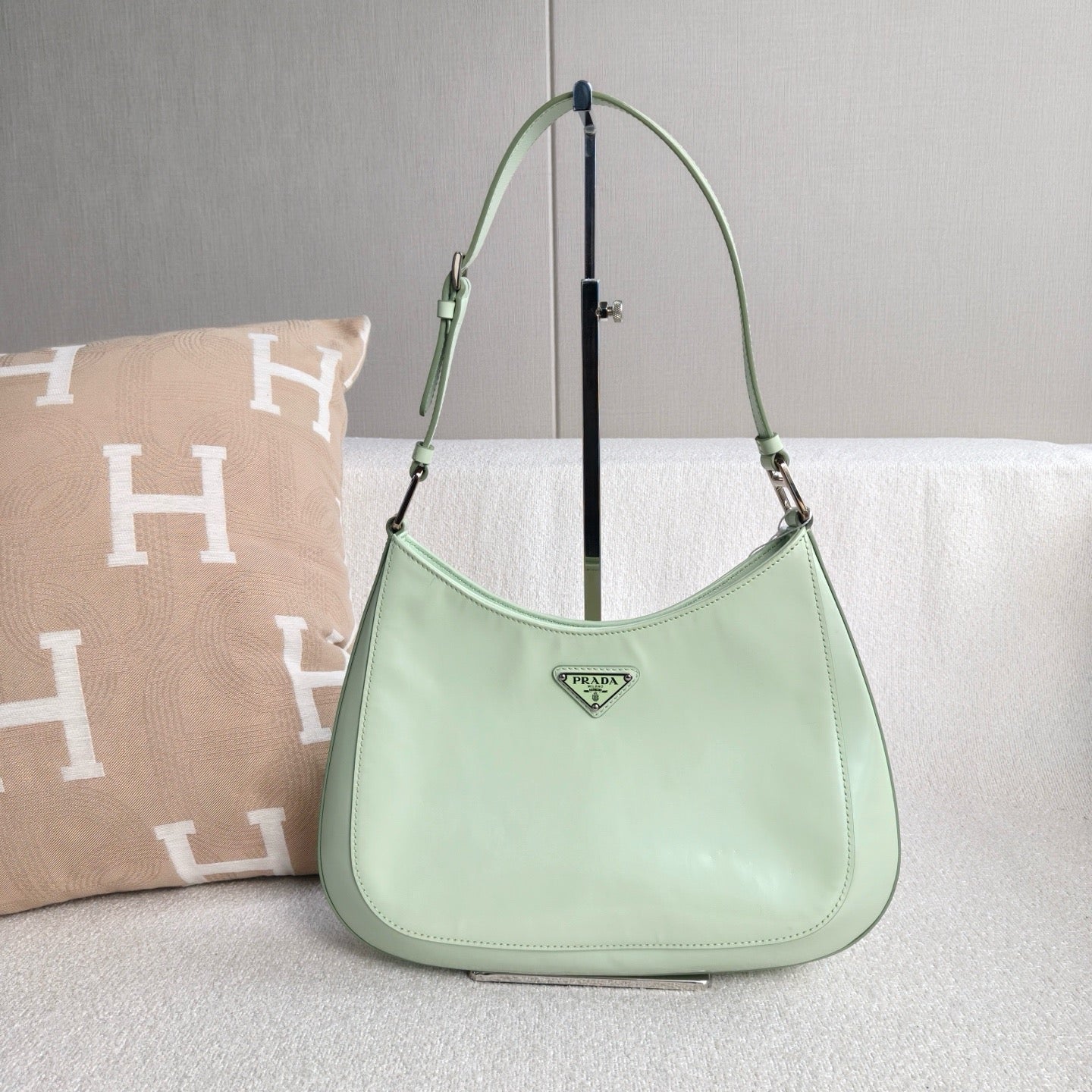 Prada - Cleo - Patent leather - Green - (small)