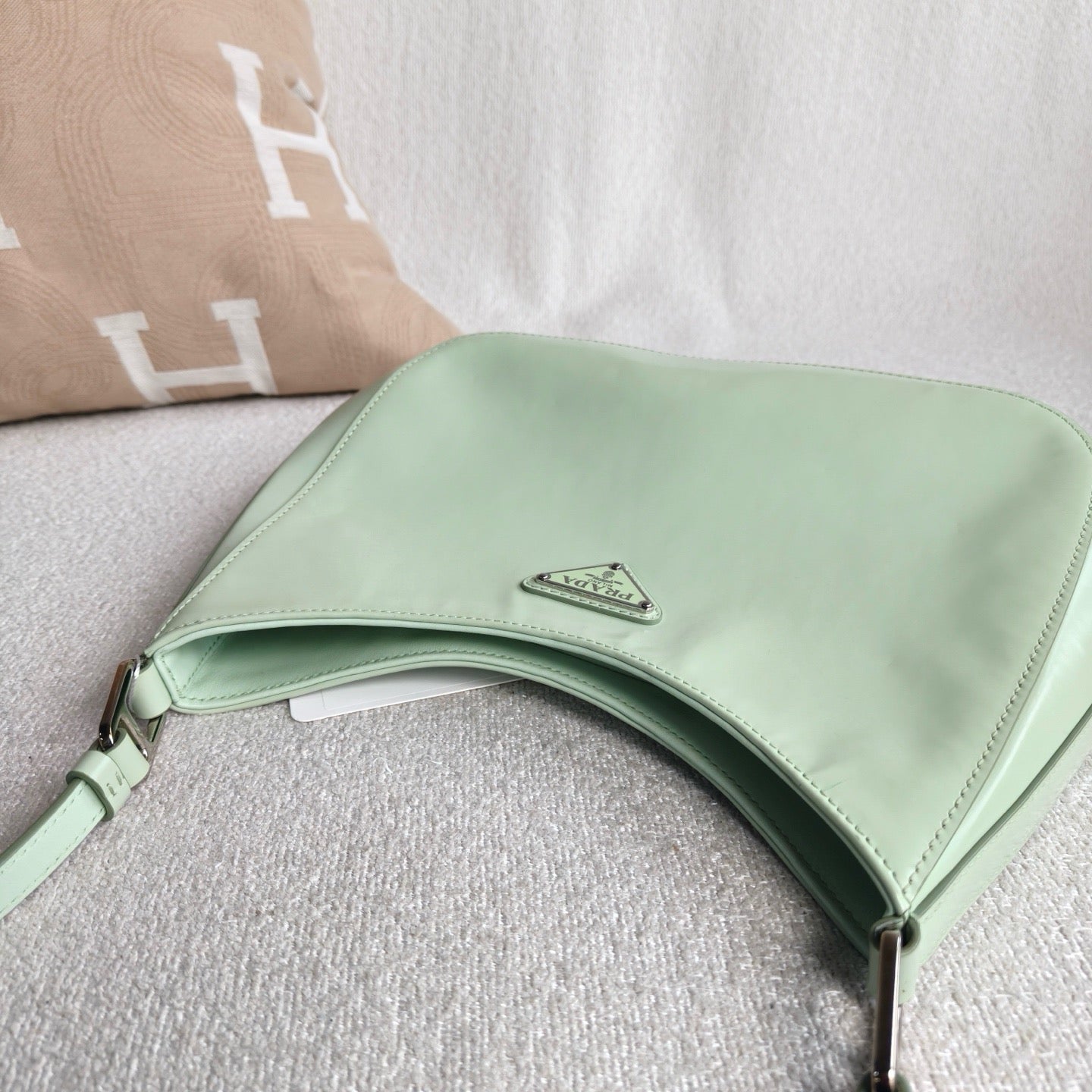 Prada - Cleo - Patent leather - Green - (small)