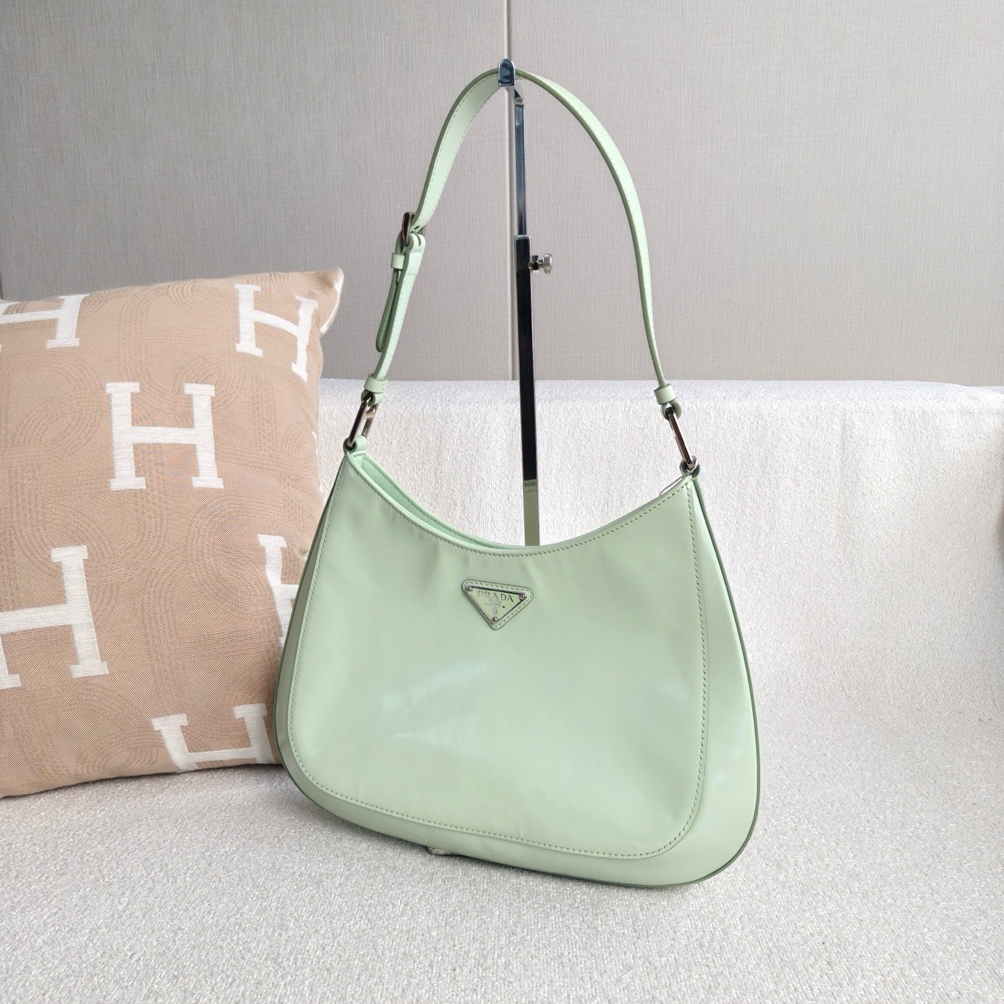 Prada - Cleo - Patent leather - Green - (small)