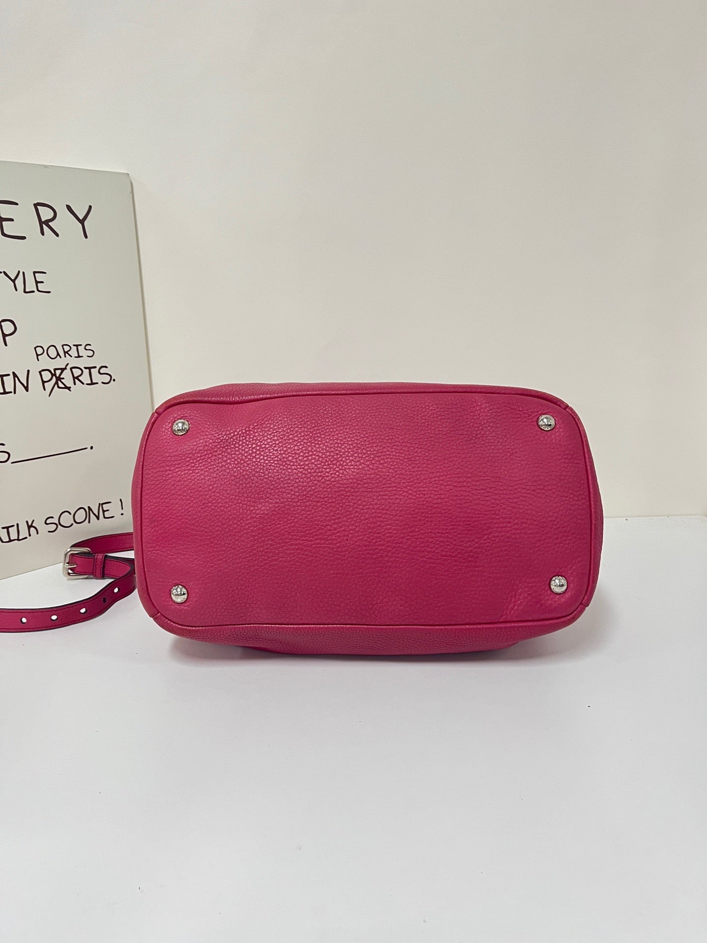 Prada - Deerskin Tote - Leather - Pink - (Medium)