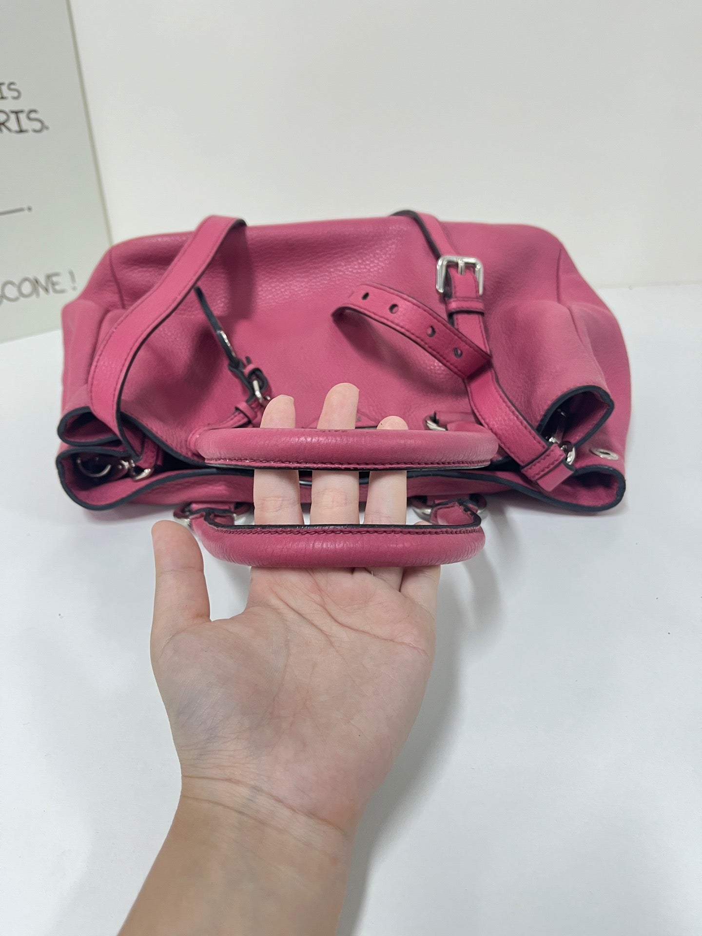 Prada - Deerskin Tote - Leather - Pink - (Medium)