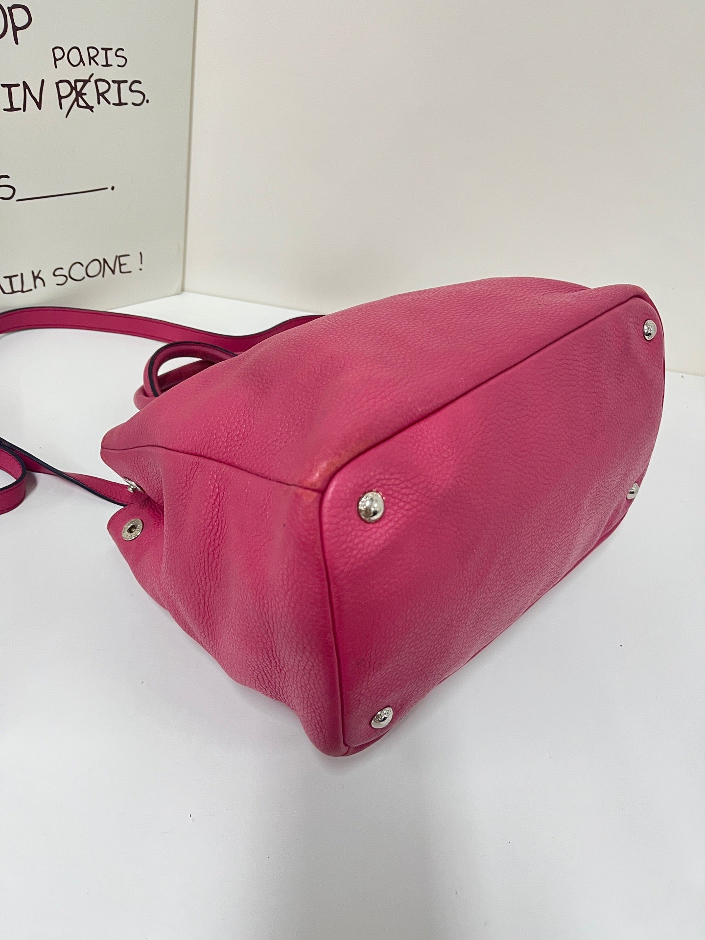 Prada - Deerskin Tote - Leather - Pink - (Medium)