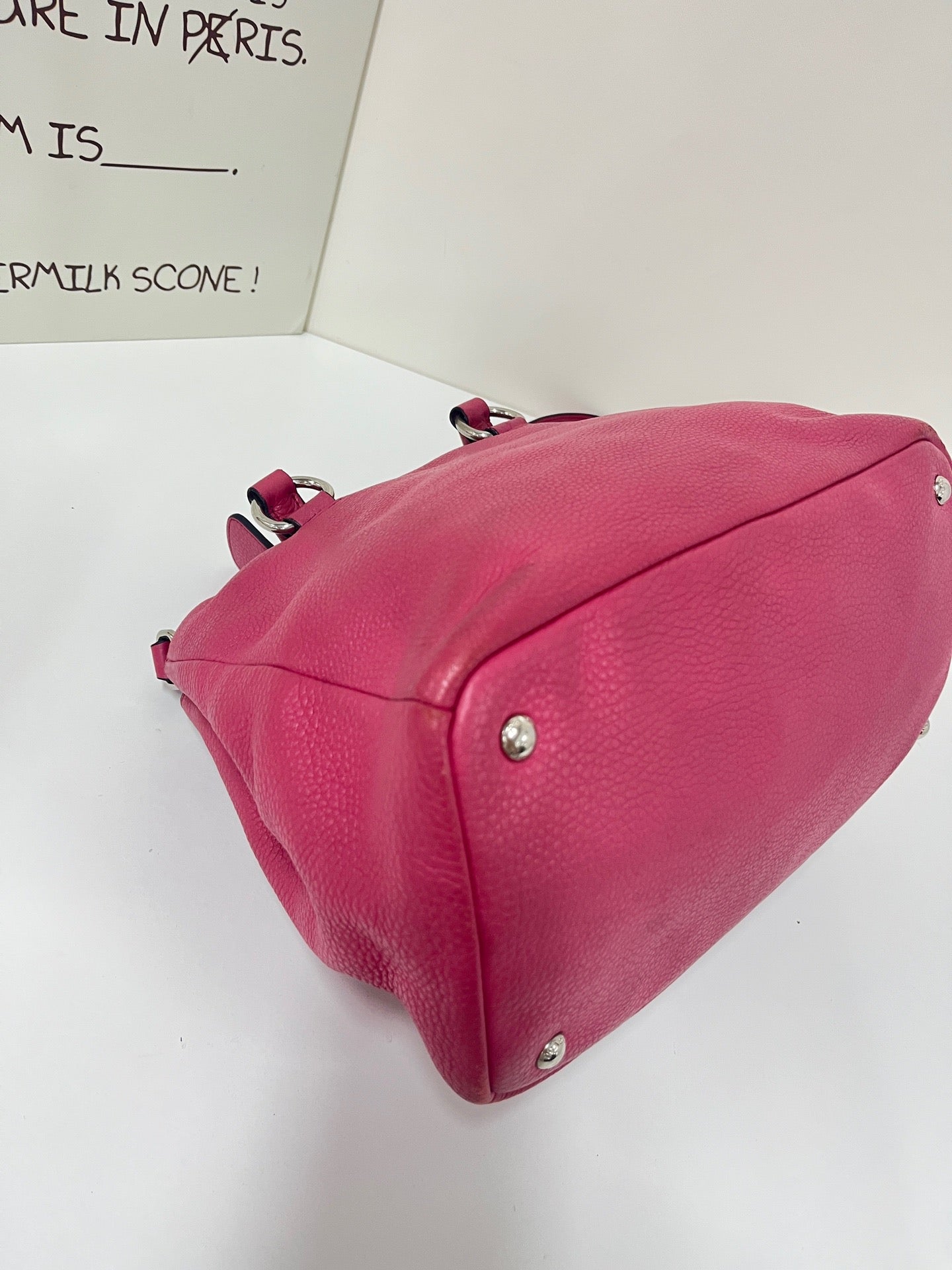 Prada - Deerskin Tote - Leather - Pink - (Medium)