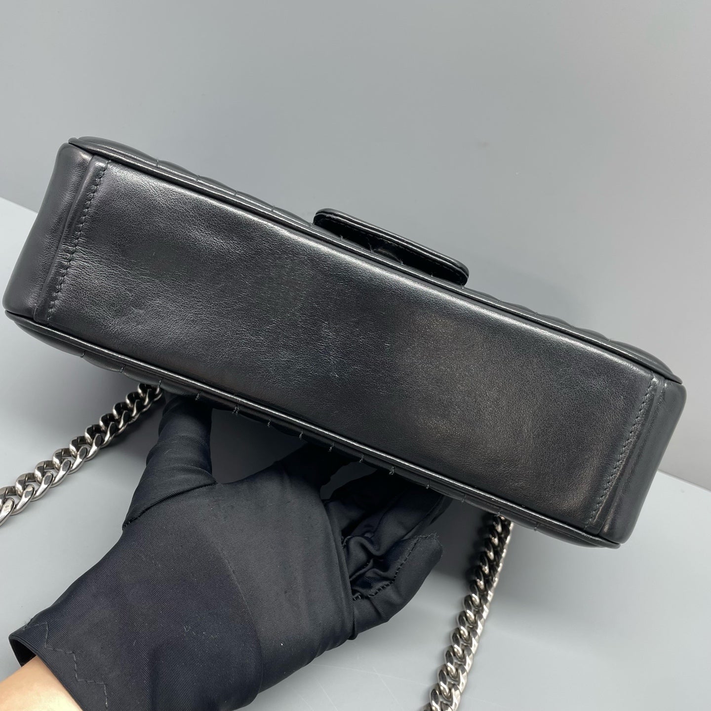 Prada - Diagramme - Leather - Black - (medium)