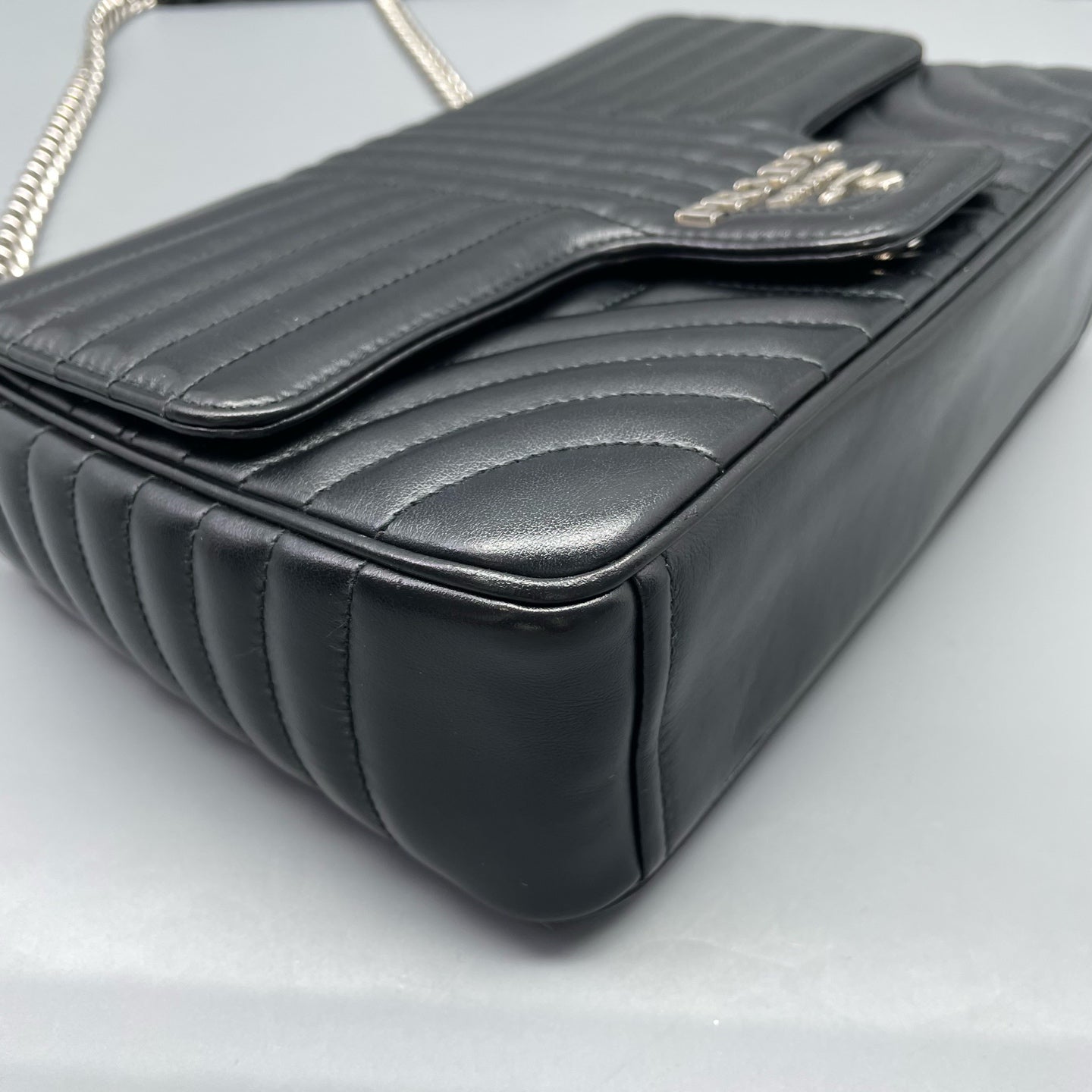 Prada - Diagramme - Leather - Black - (medium)