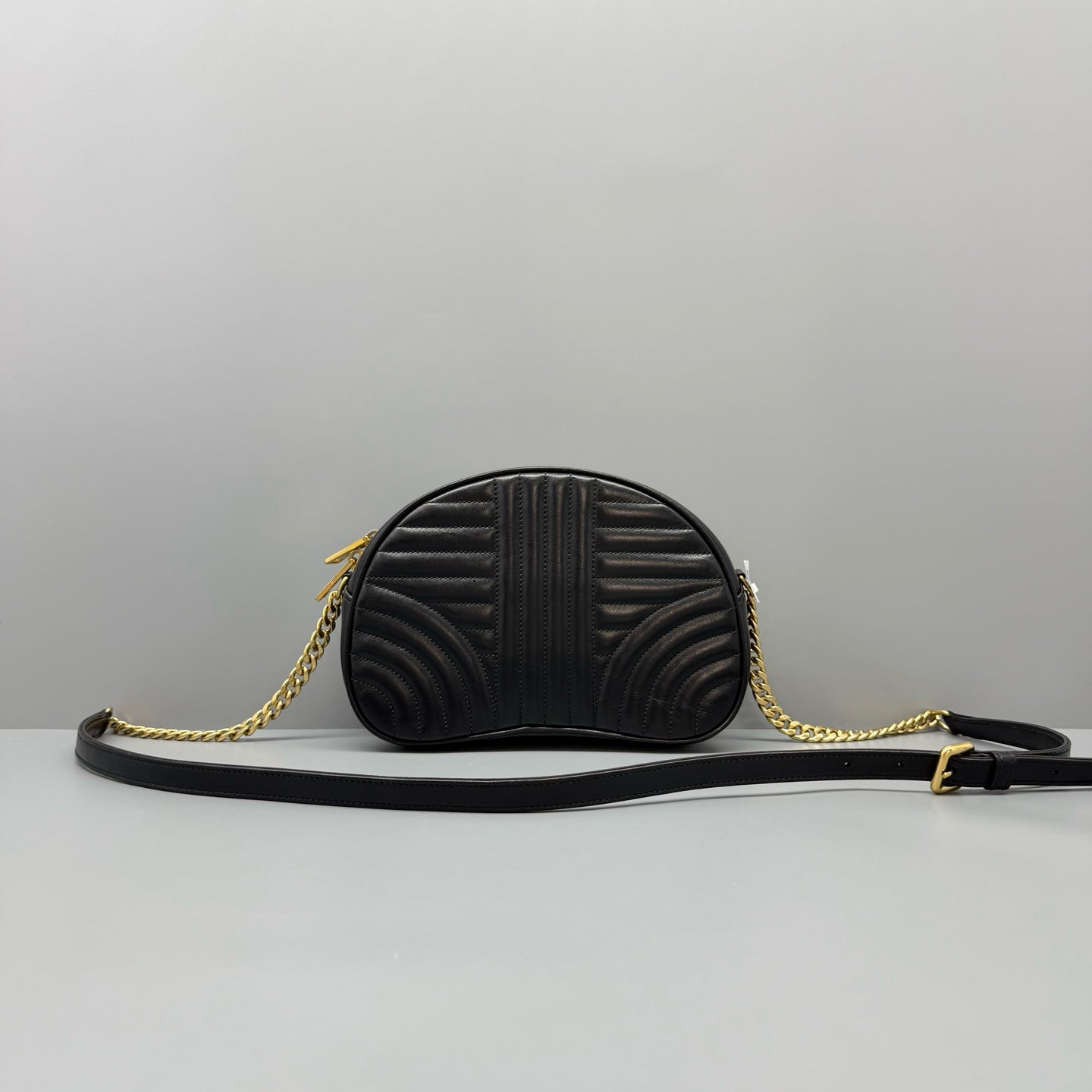 Prada - Diagramme - Leather - Black - (mini)