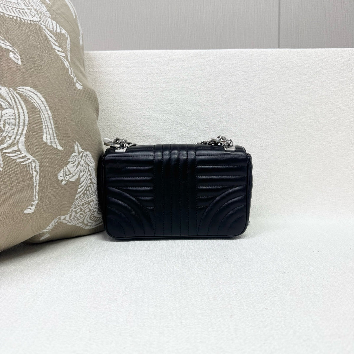 Prada - Diagramme - Leather - Black - (mini)