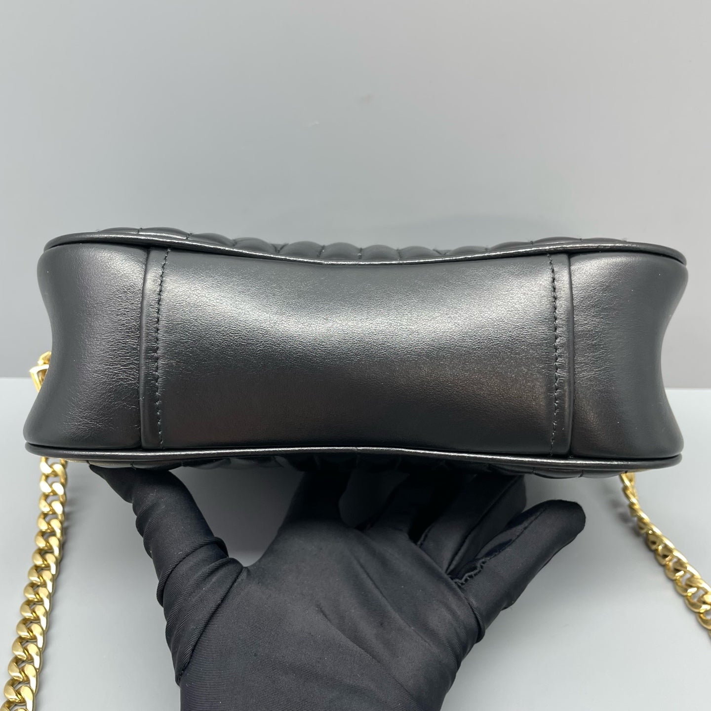 Prada - Diagramme - Leather - Black - (mini)