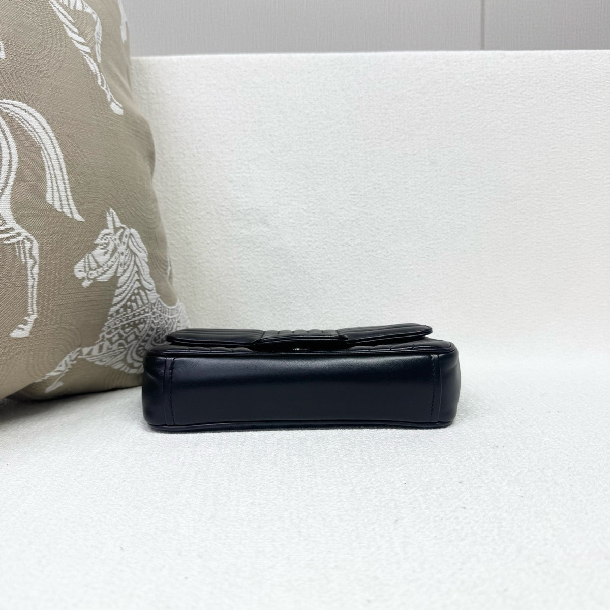 Prada - Diagramme - Leather - Black - (mini)