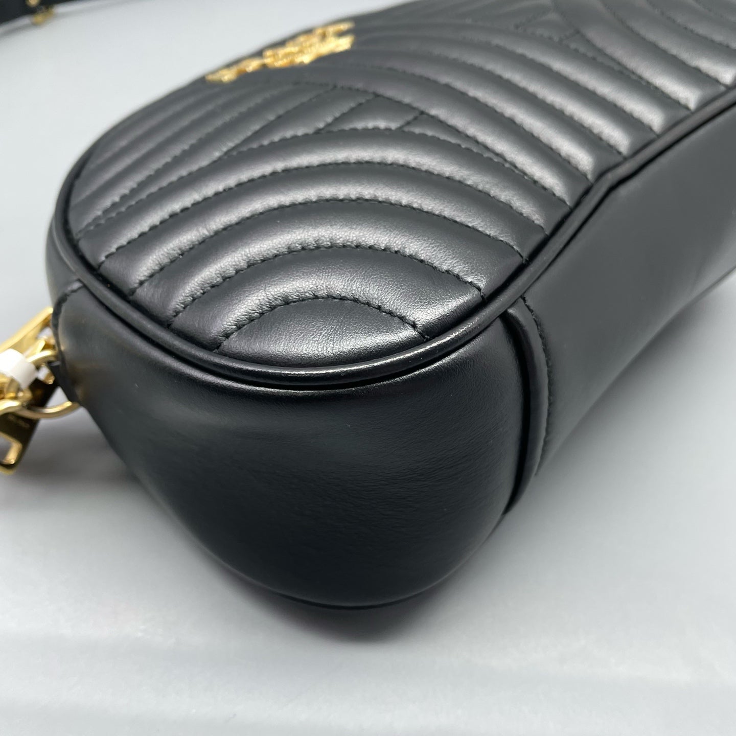 Prada - Diagramme - Leather - Black - (mini)