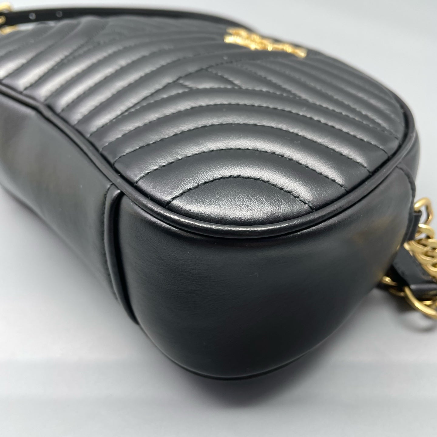 Prada - Diagramme - Leather - Black - (mini)