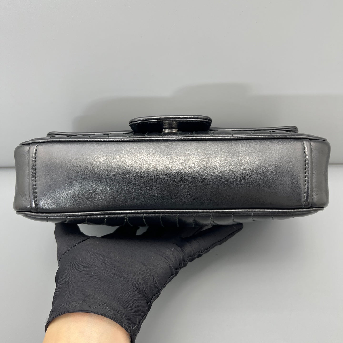 Prada - Diagramme - Leather - Black - (mini)