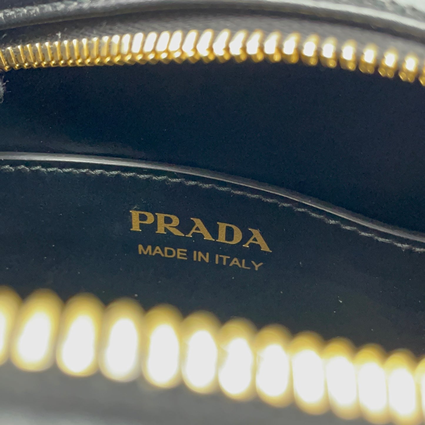 Prada - Diagramme - Leather - Black - (mini)