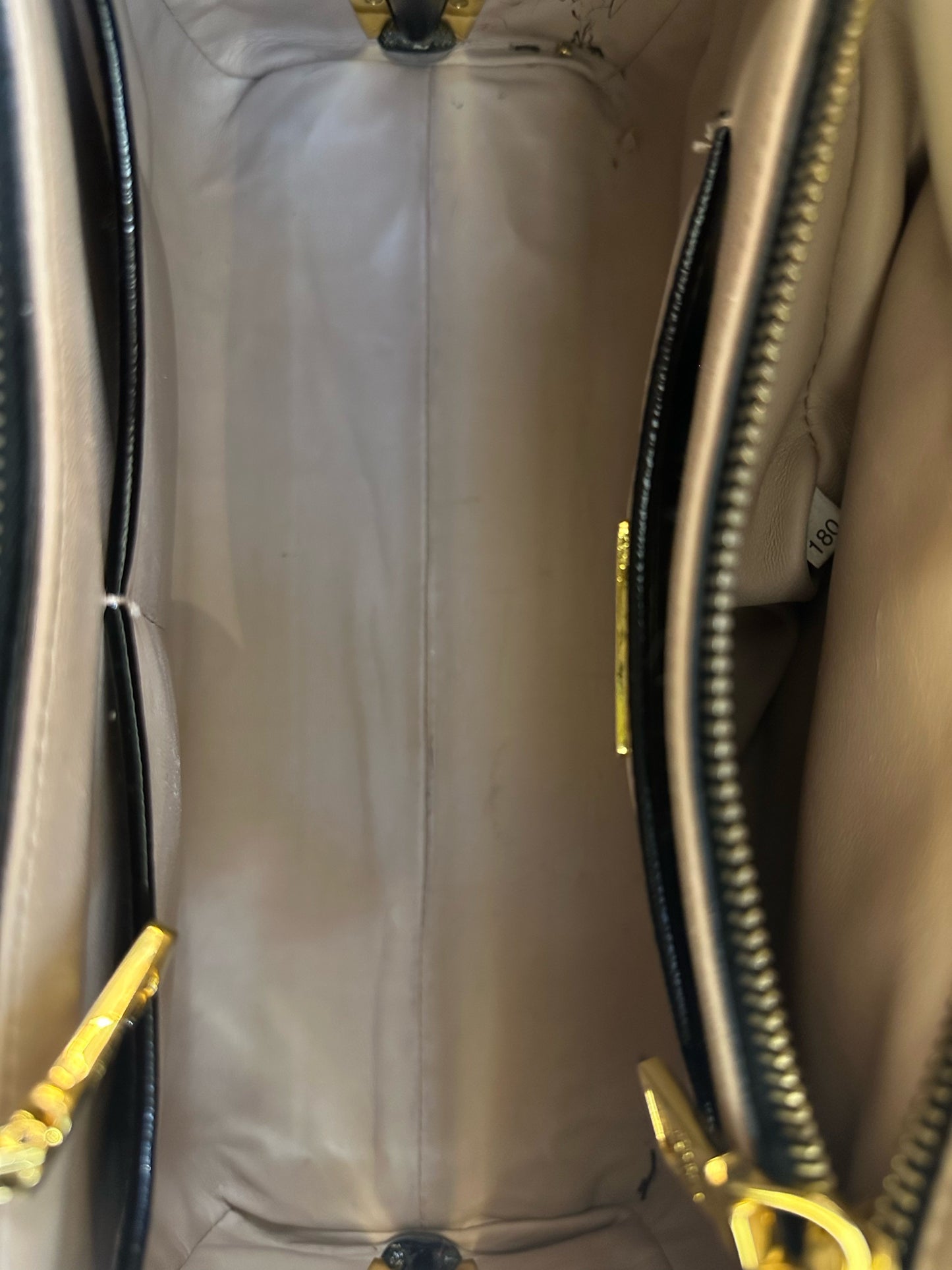 Prada - Doctor's Bowling Bag - Saffiano leather - Black - (medium)