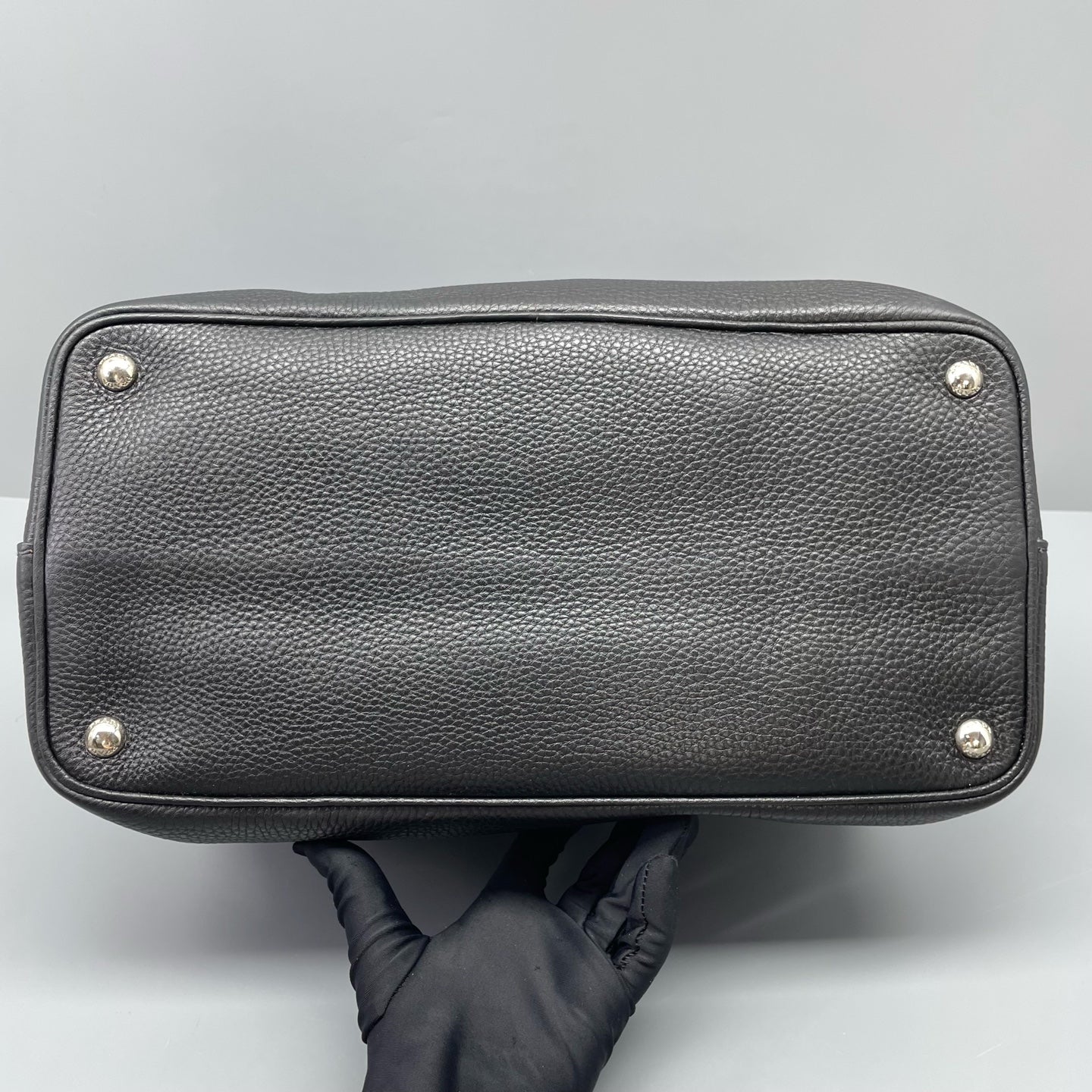 Prada - Double Bag - Leather - Black - (large)