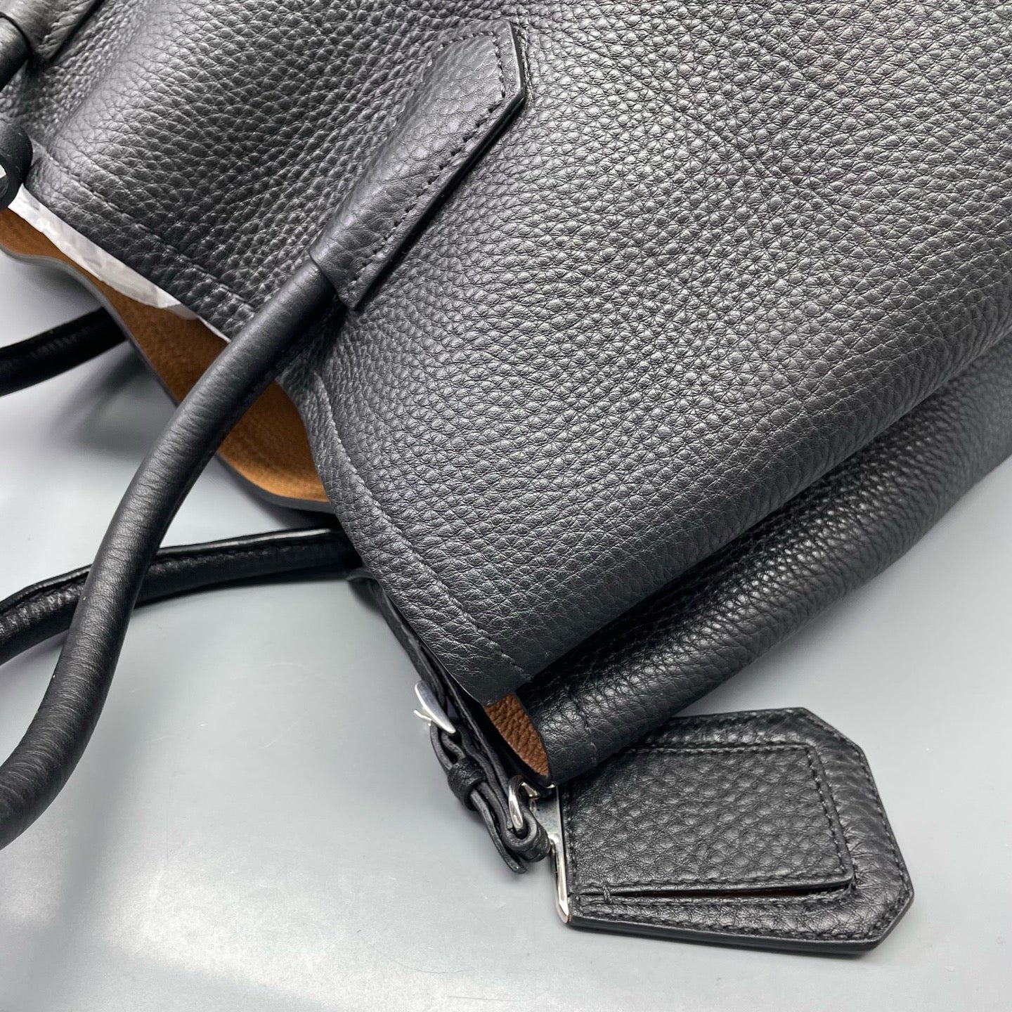 Prada - Double Bag - Leather - Black - (large)
