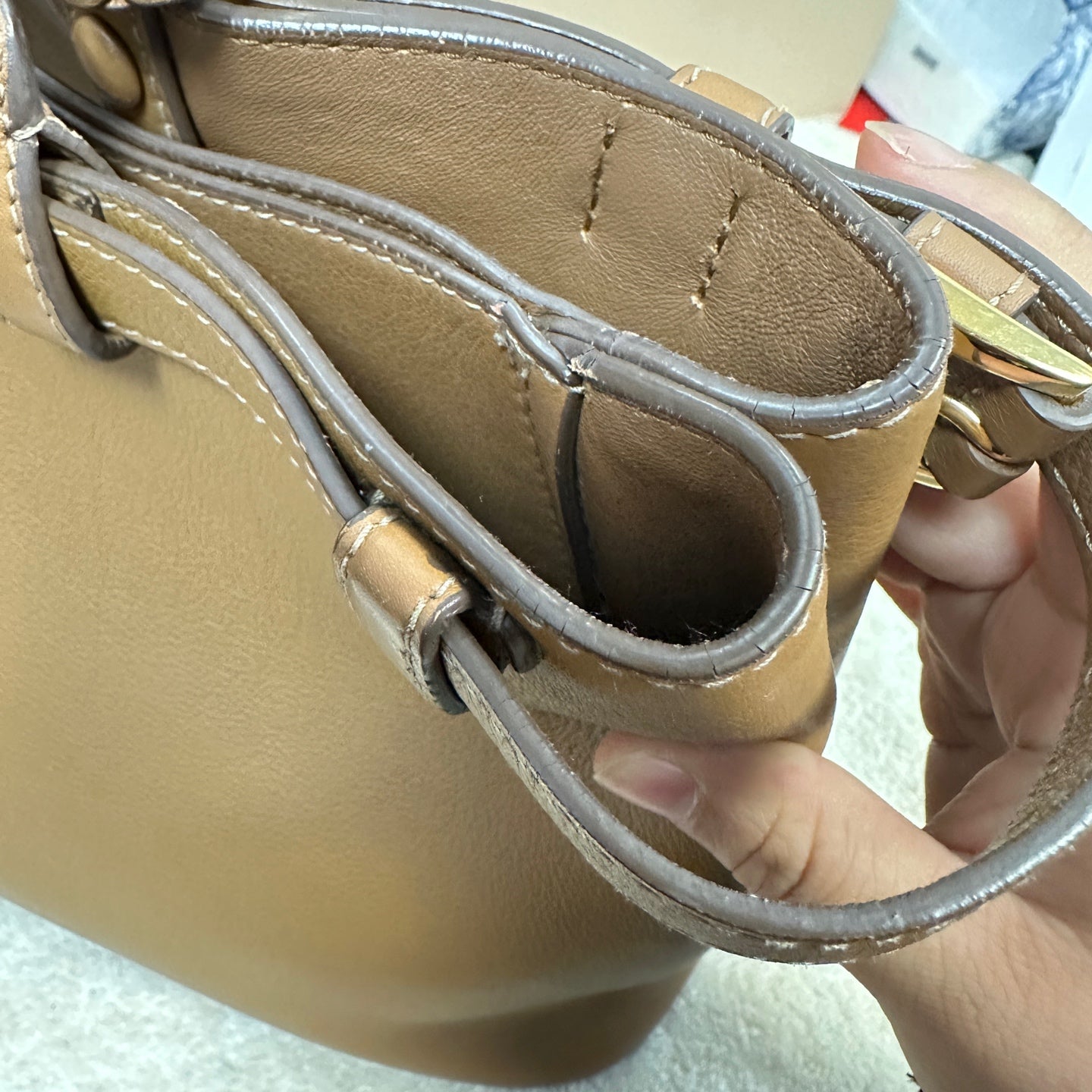 Prada - Double Bag - Leather - Brown - (Large)