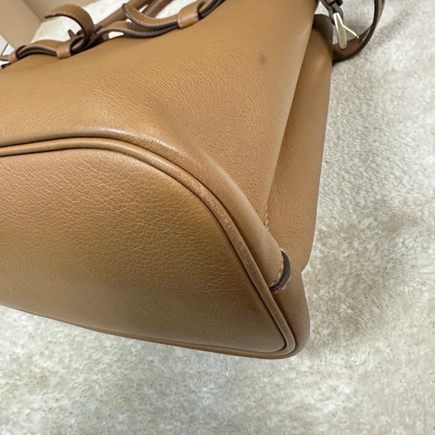Prada - Double Bag - Leather - Brown - (Large)
