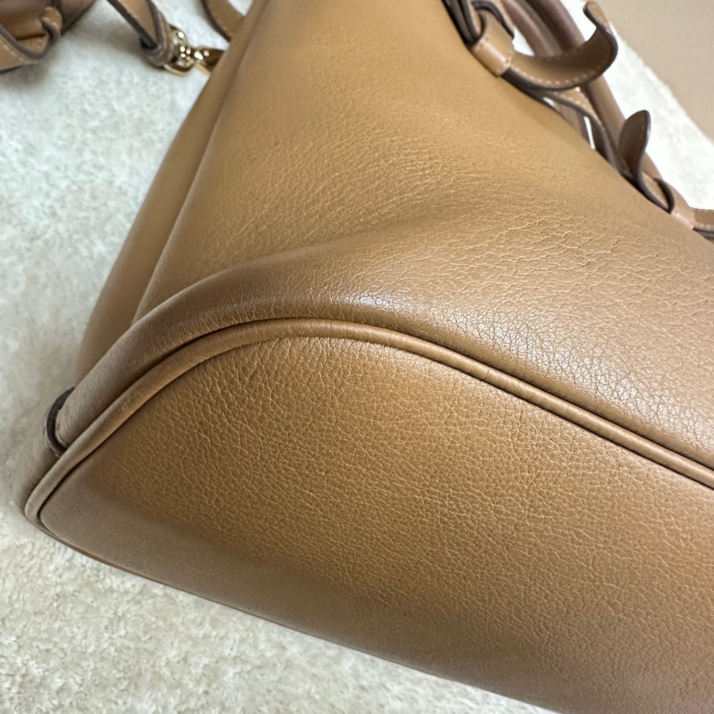 Prada - Double Bag - Leather - Brown - (Large)
