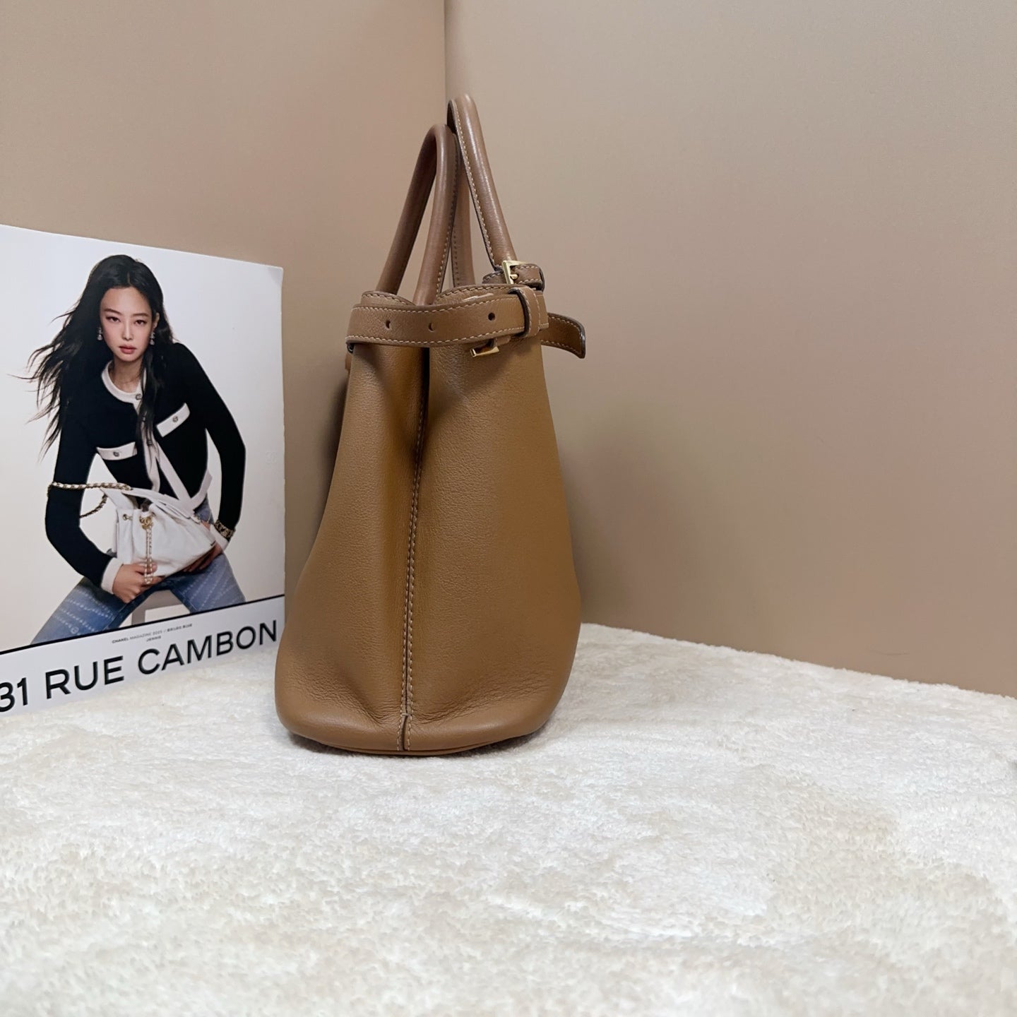 Prada - Double Bag - Leather - Brown - (Large)