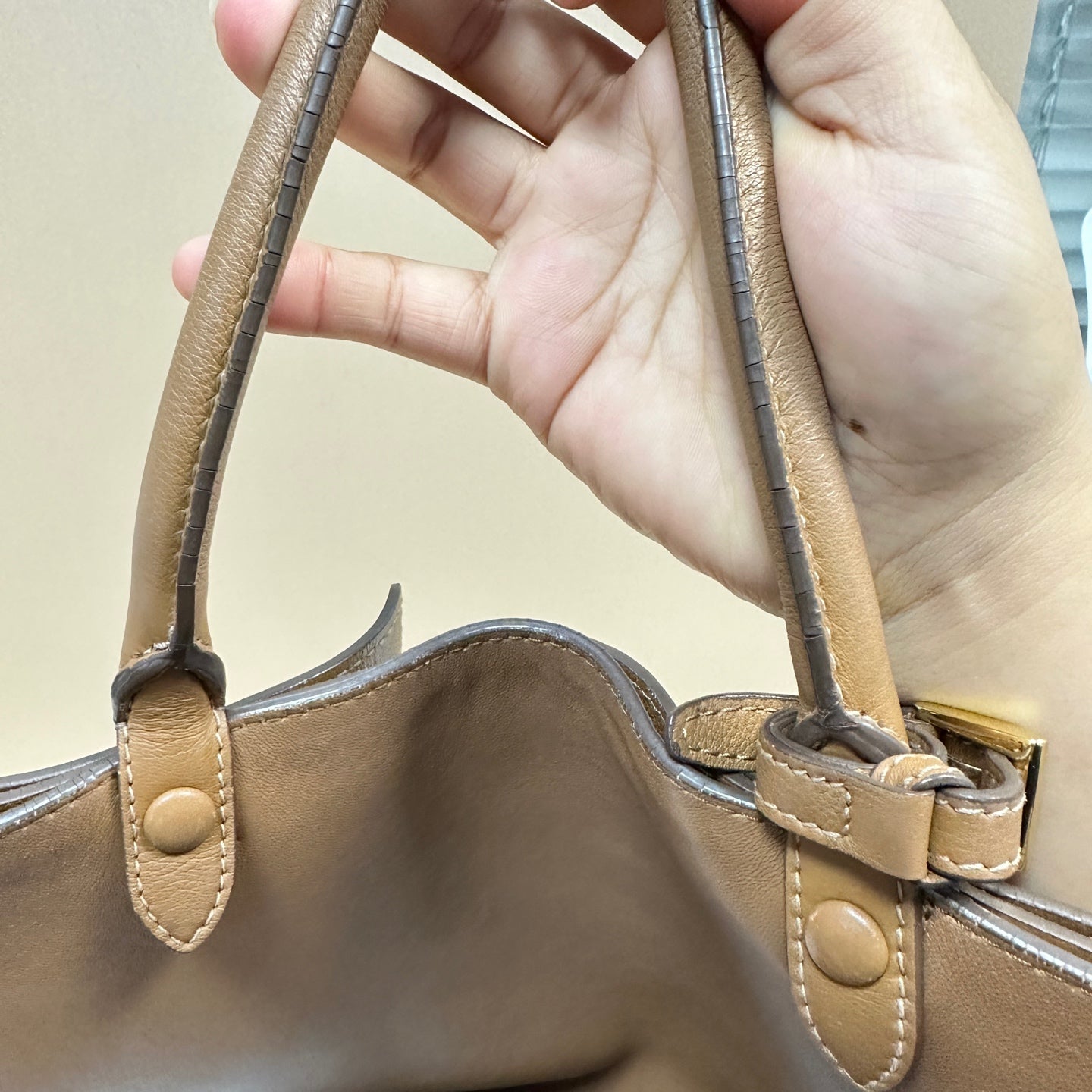 Prada - Double Bag - Leather - Brown - (Large)