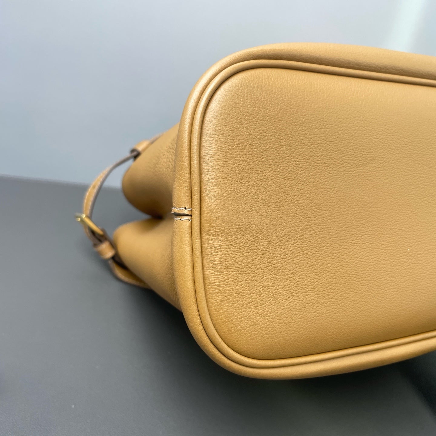 Prada - Double Bag - Leather - Camel - (medium)