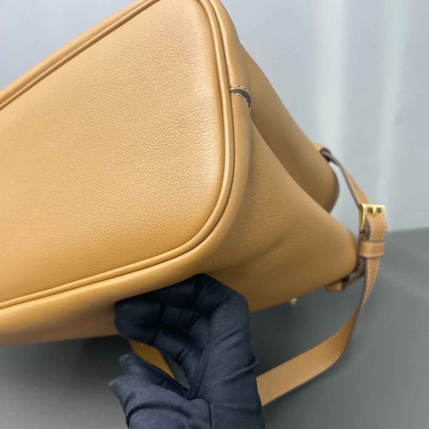 Prada - Double Bag - Leather - Camel - (medium)