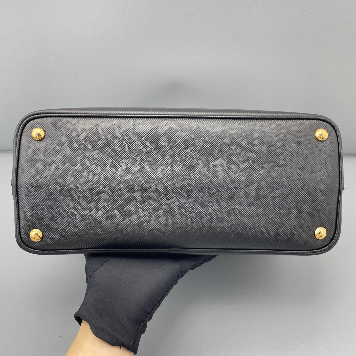 Prada - Double - Leather - Black - (medium)