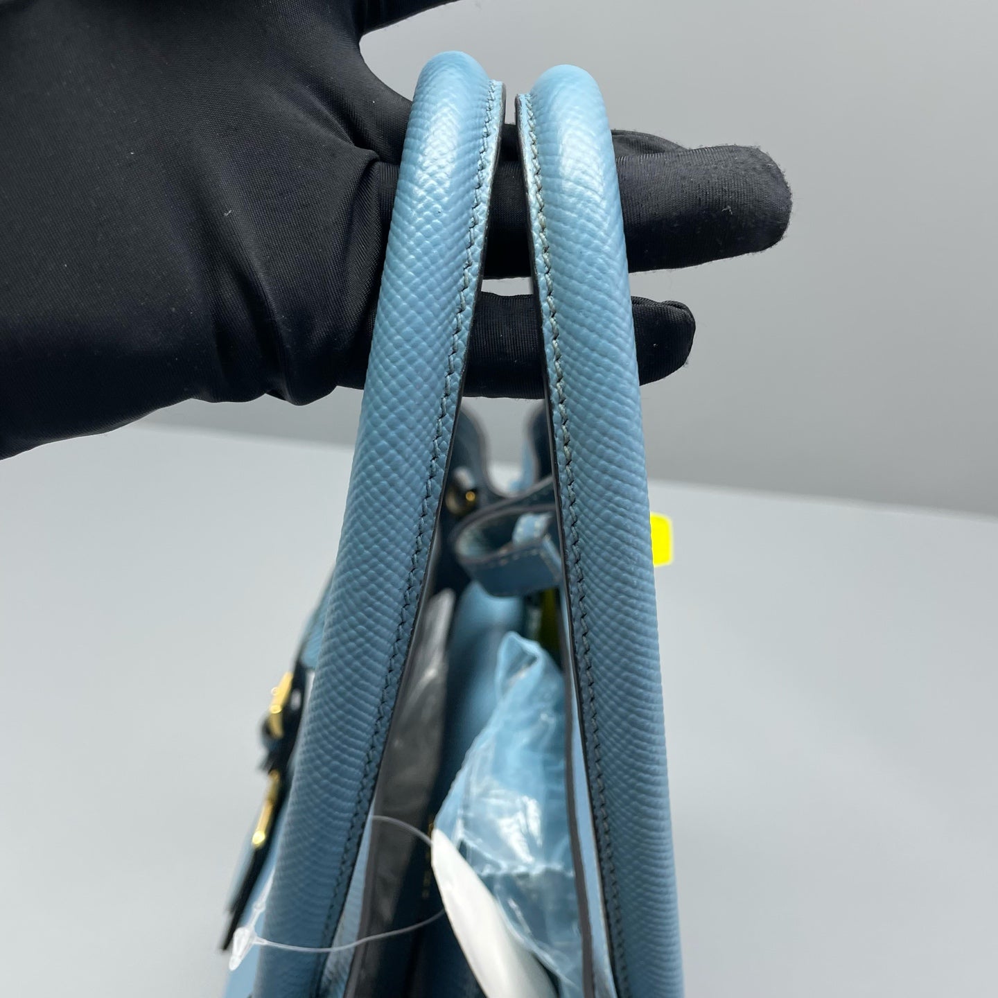 Prada - Double - Leather - Blue - (medium)