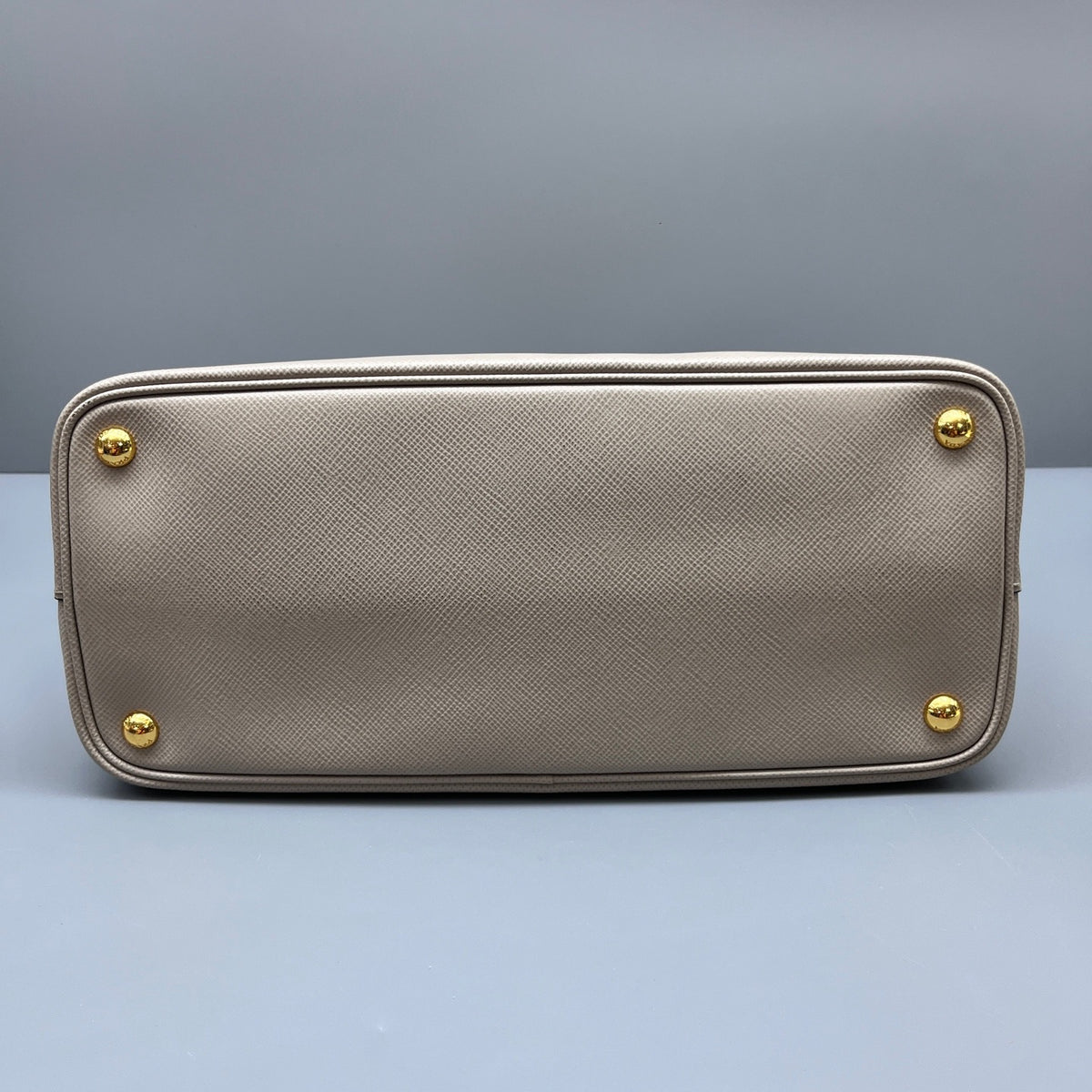 Prada - Double - Leather - Grey - (medium)