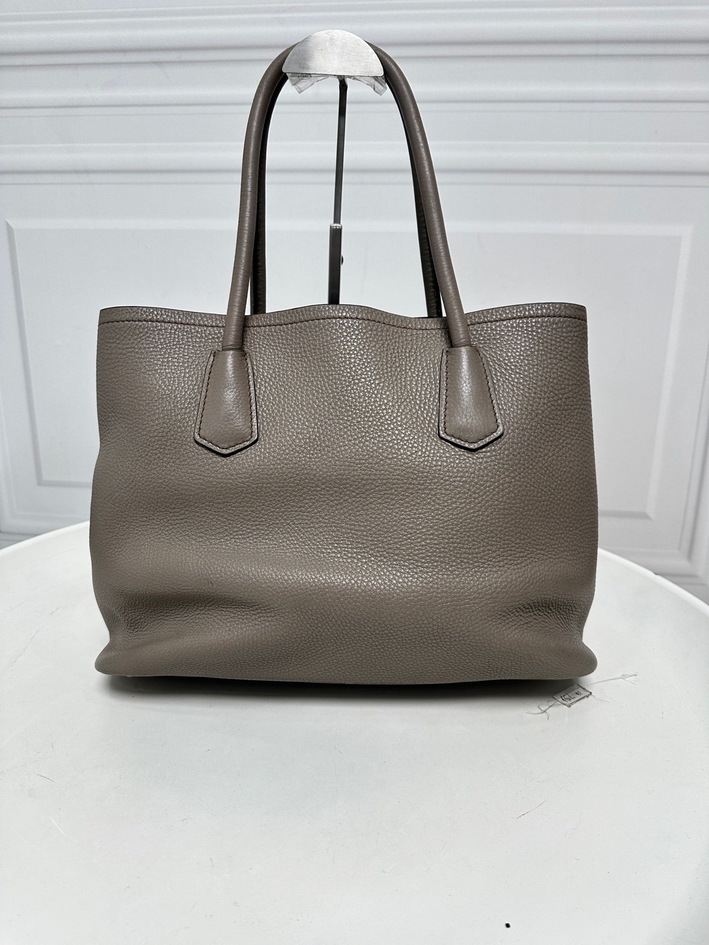 Prada - Double - Leather - Grey - (medium)