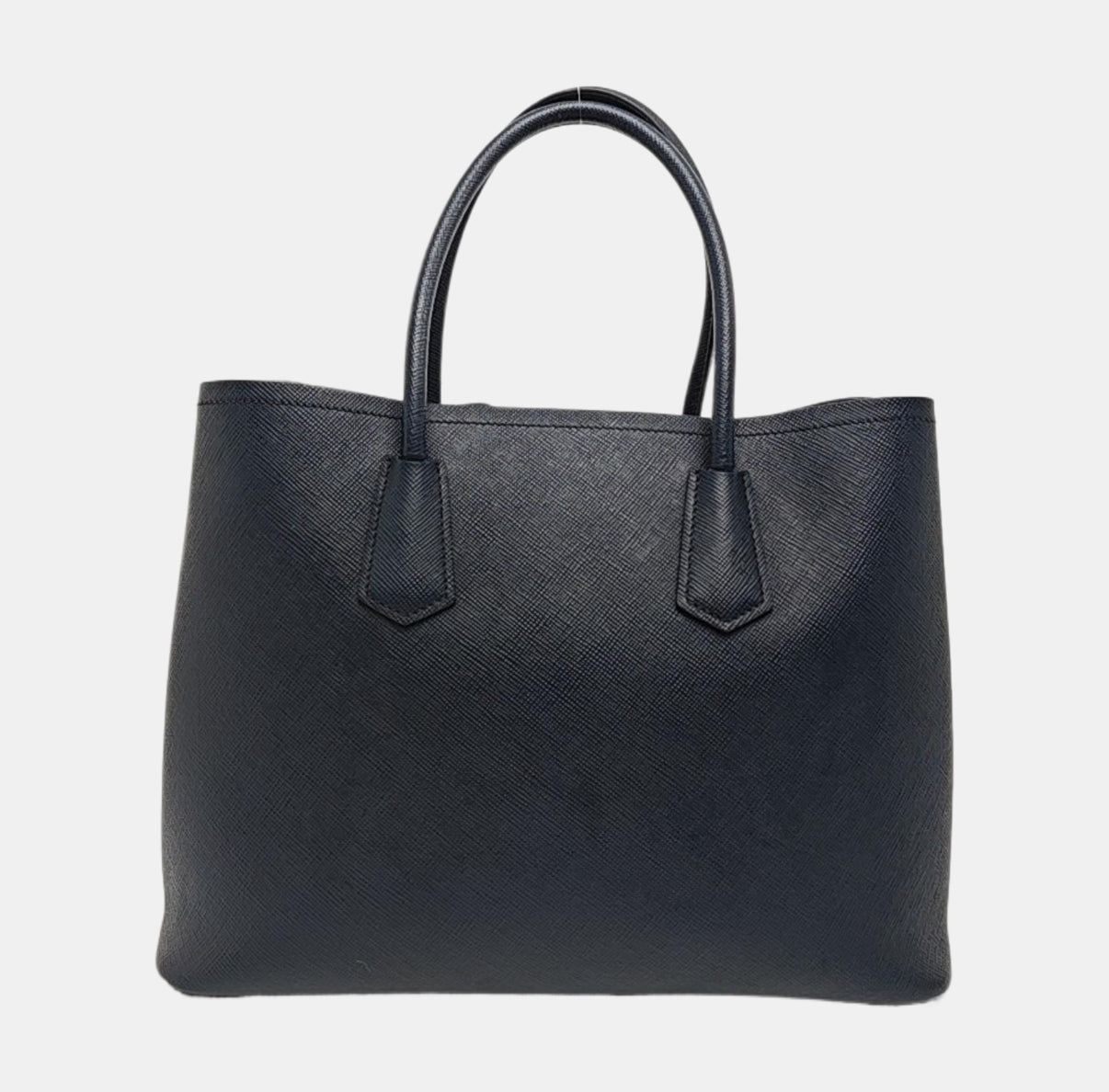 Prada - Double - Leather - Navy - (medium)