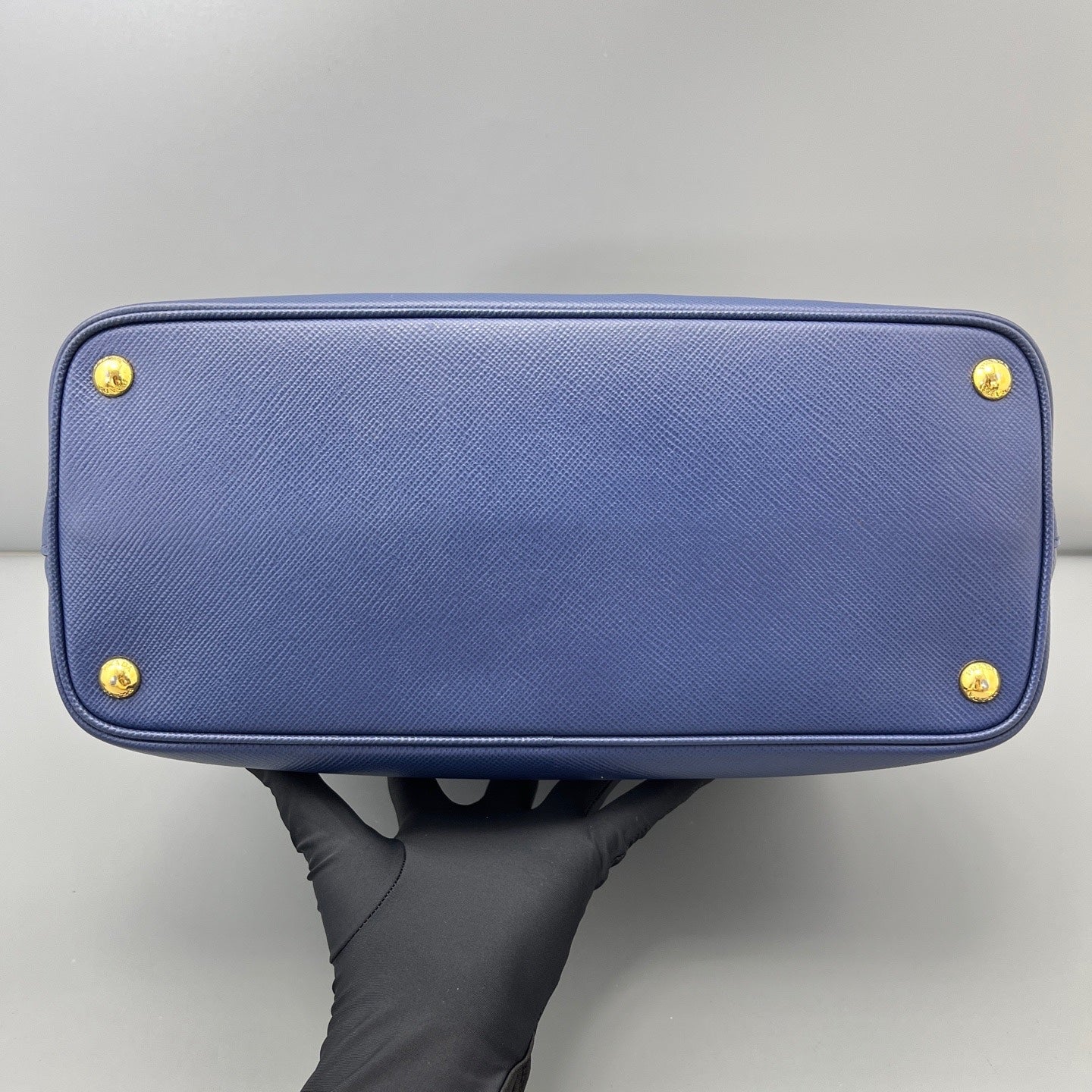 Prada - Double - Leather - Navy - (medium)