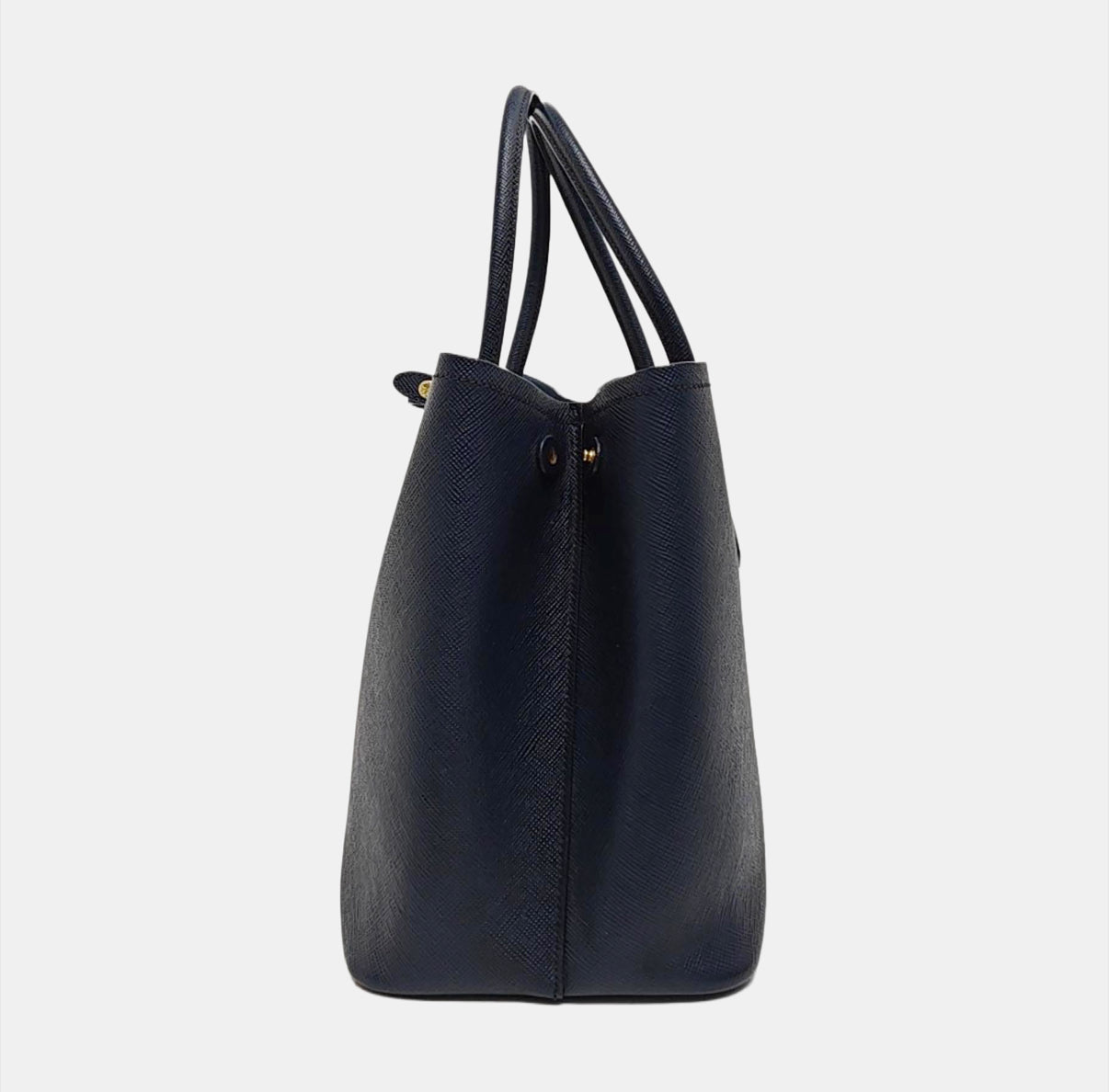 Prada - Double - Leather - Navy - (medium)