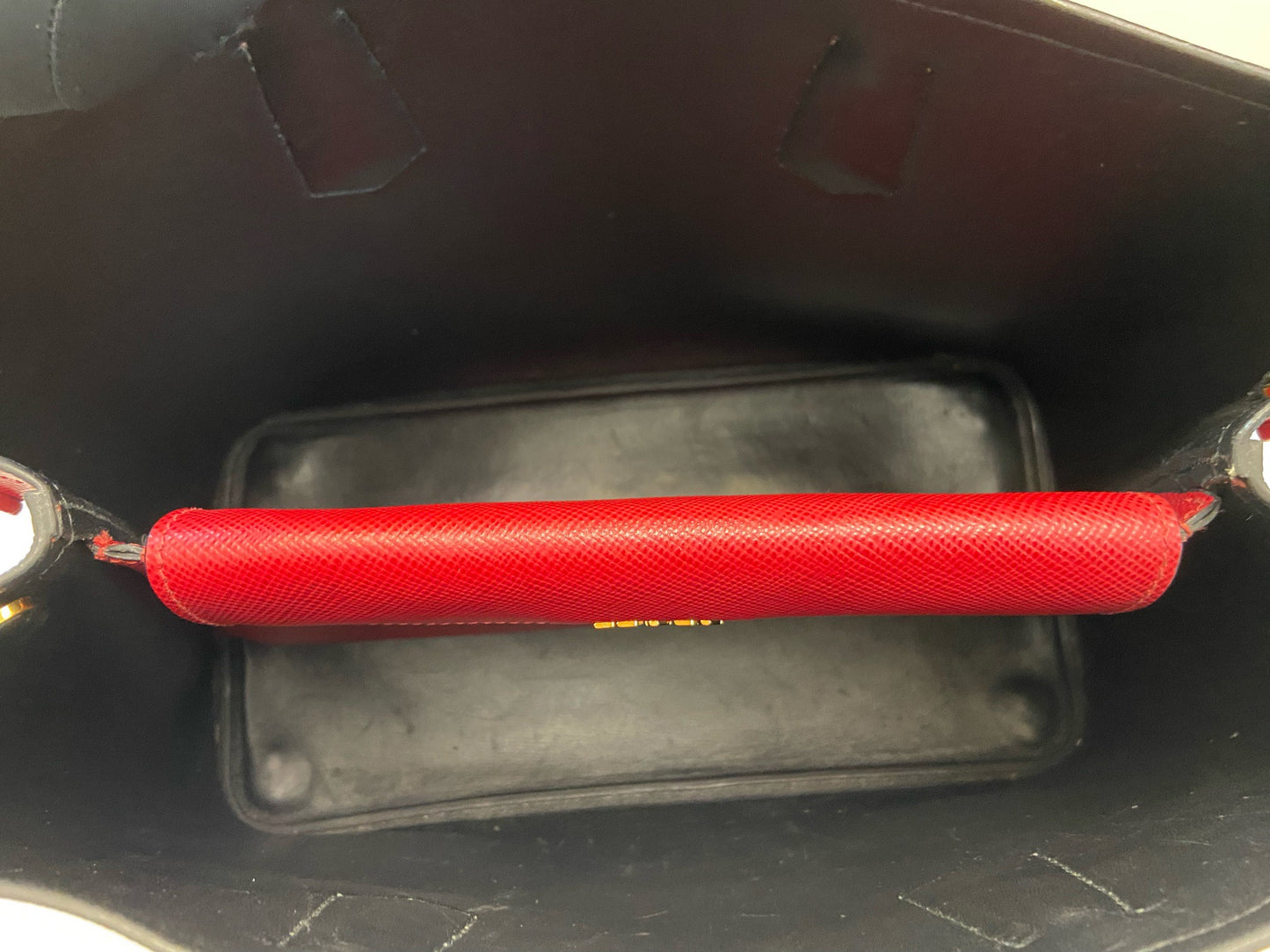 Prada - Double Tote - Leather - Red - (large)