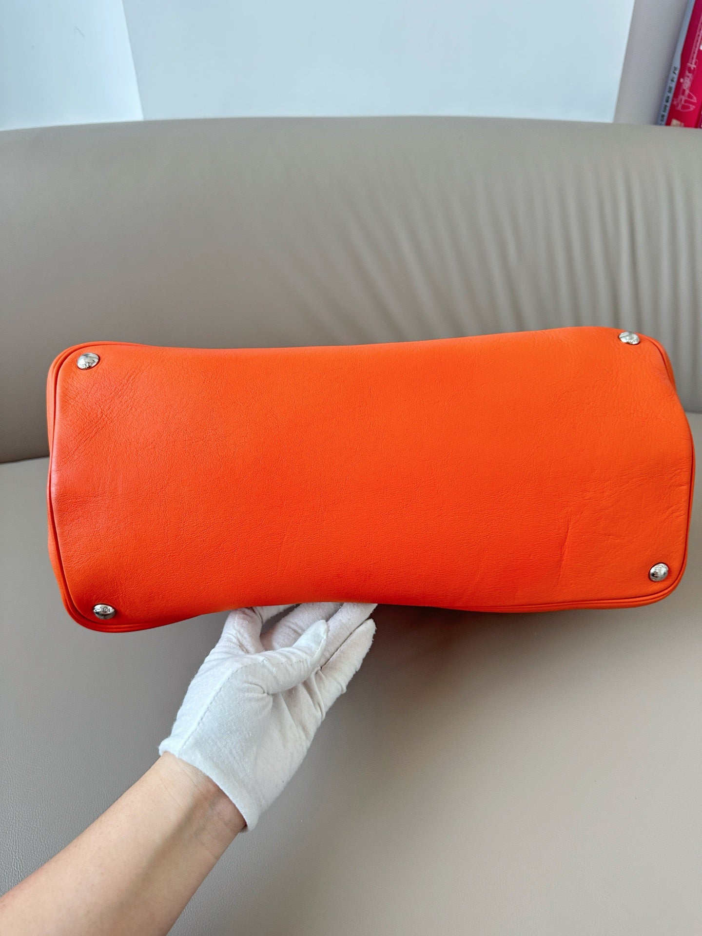 Prada - Doublebag - Leather - Orange - (Other)