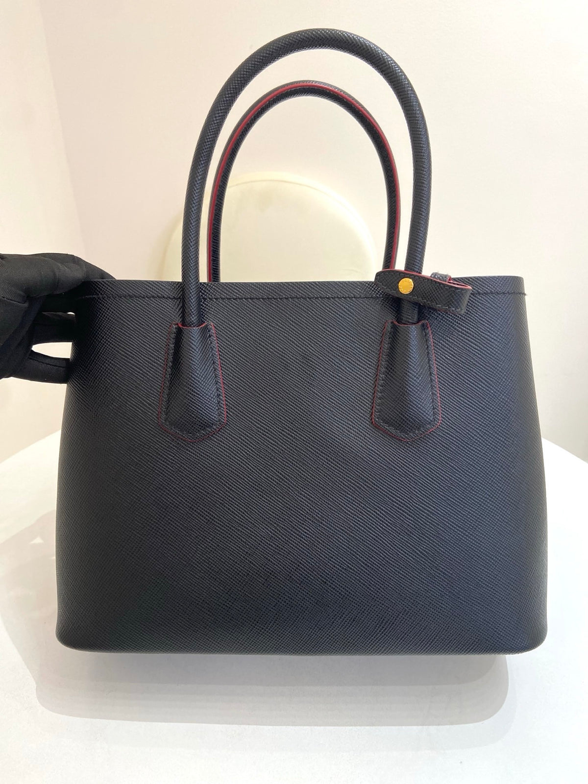Prada - Doudou - Leather - Black - (medium)