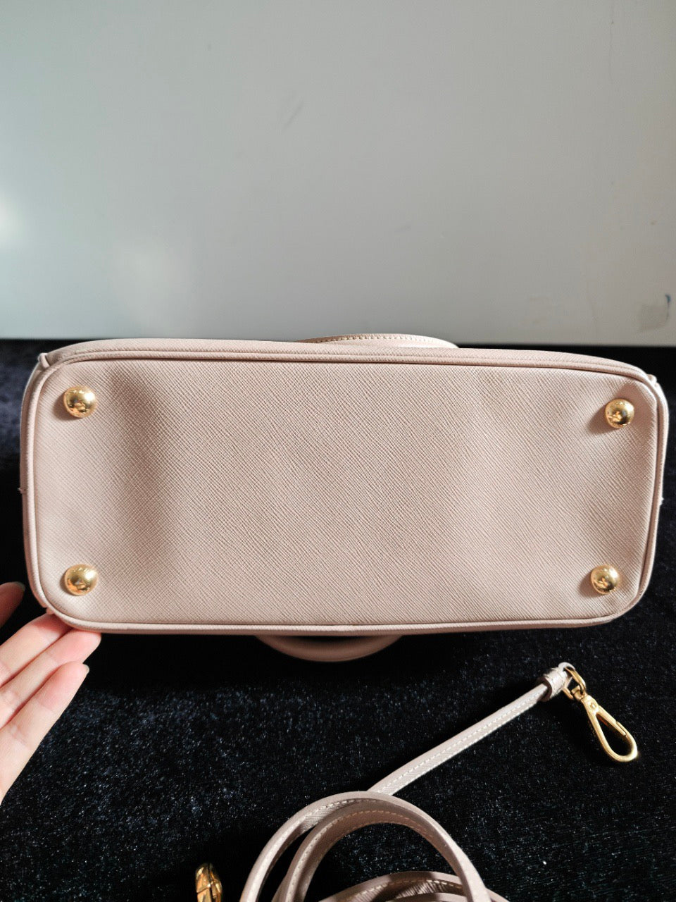 Prada - Galleria Bag - Leather - Pink - (Small)