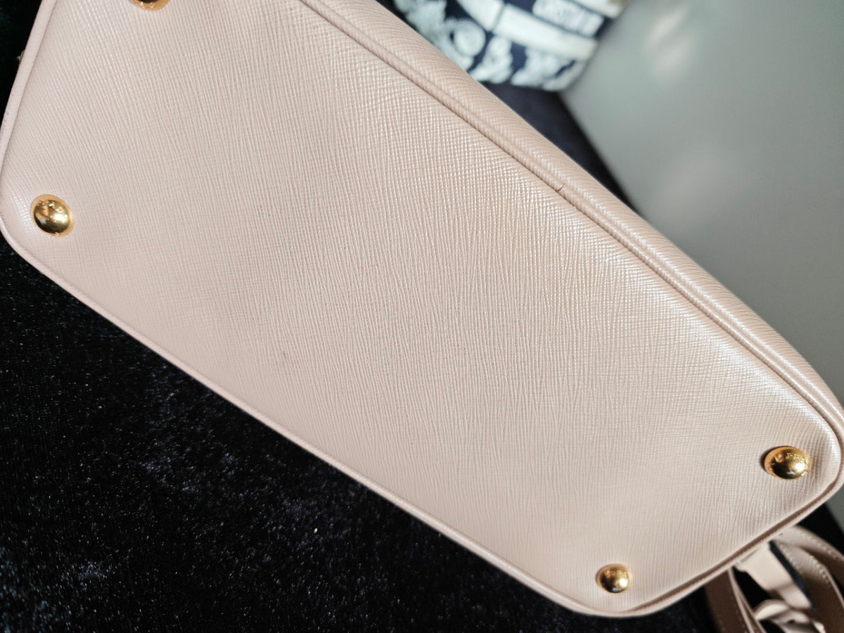 Prada - Galleria Bag - Leather - Pink - (Small)