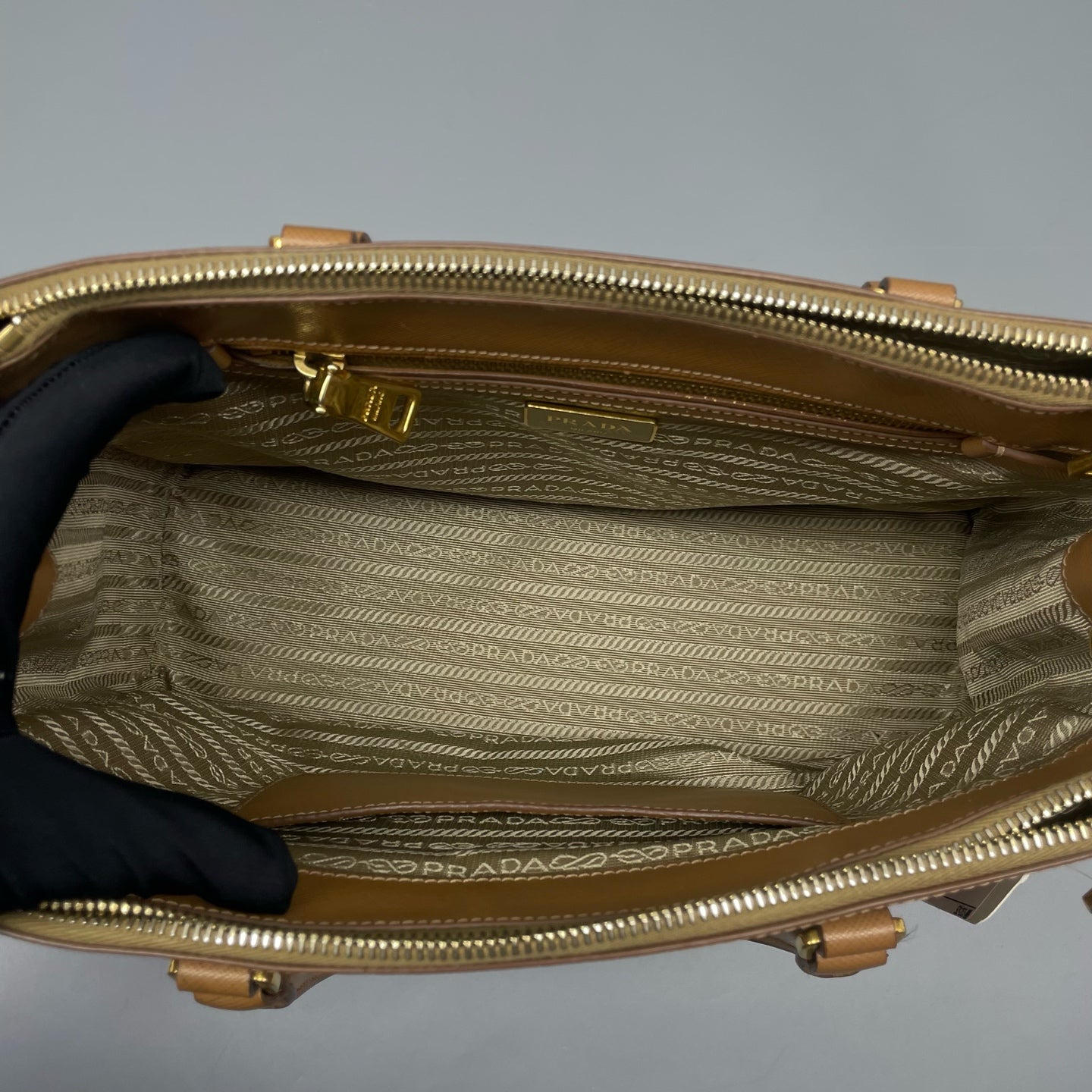Prada - Galleria Bag - Saffiano leather - Camel - (Small)