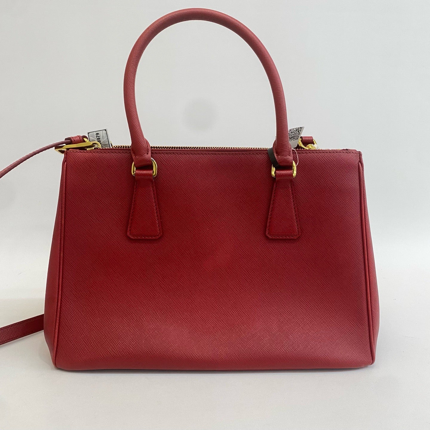 Prada - Galleria Bag - Saffiano leather - Red - (medium)