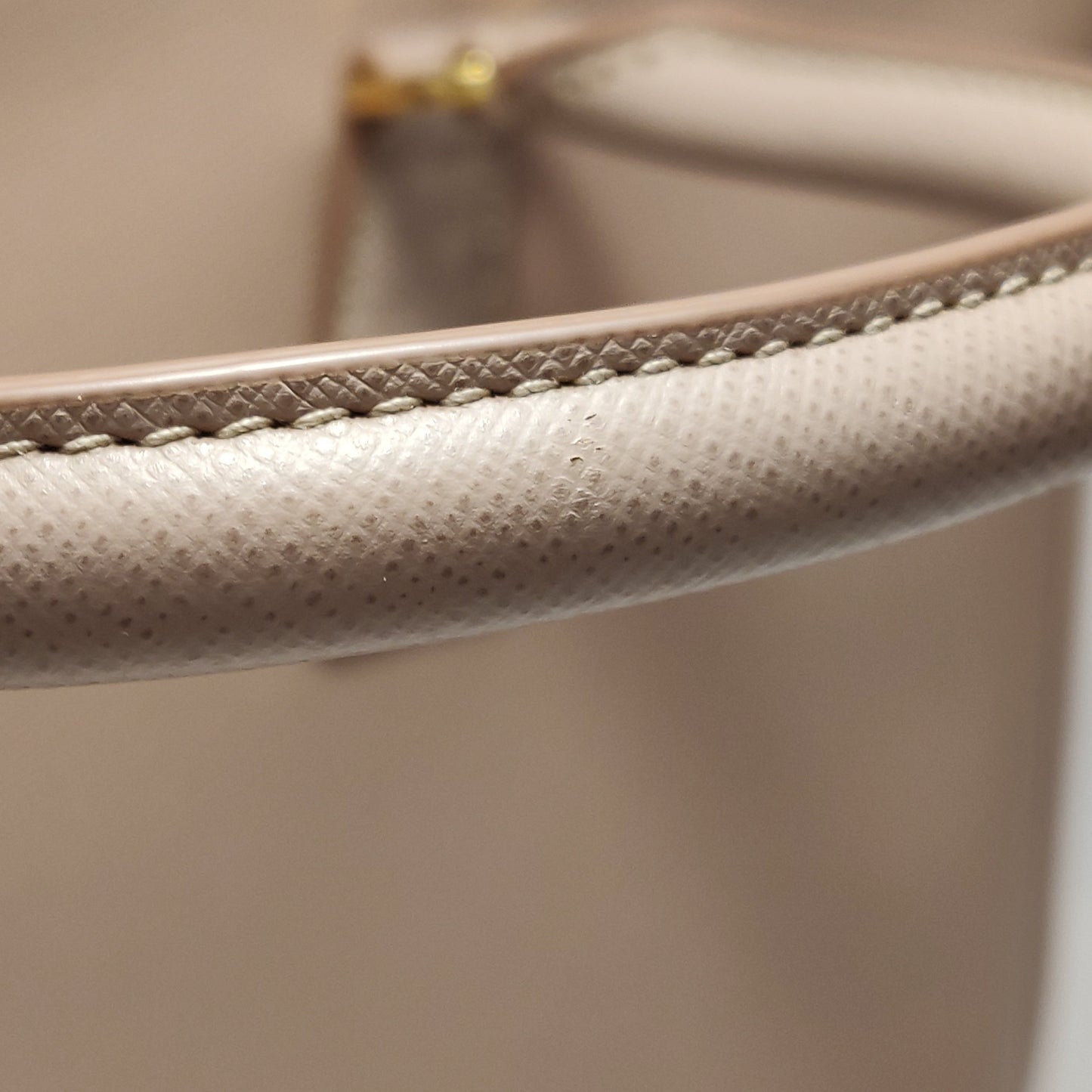 Prada - Galleria - Leather - Beige - (Large)