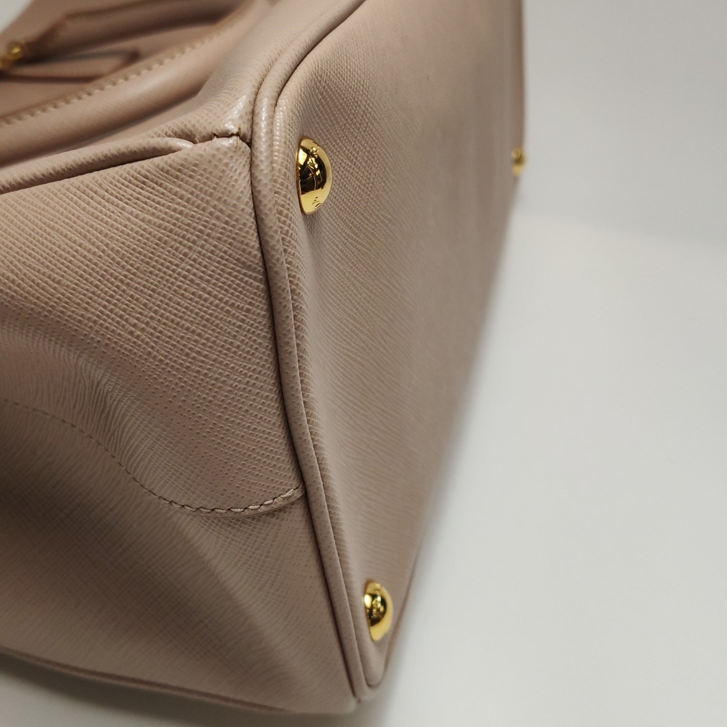 Prada - Galleria - Leather - Beige - (Large)