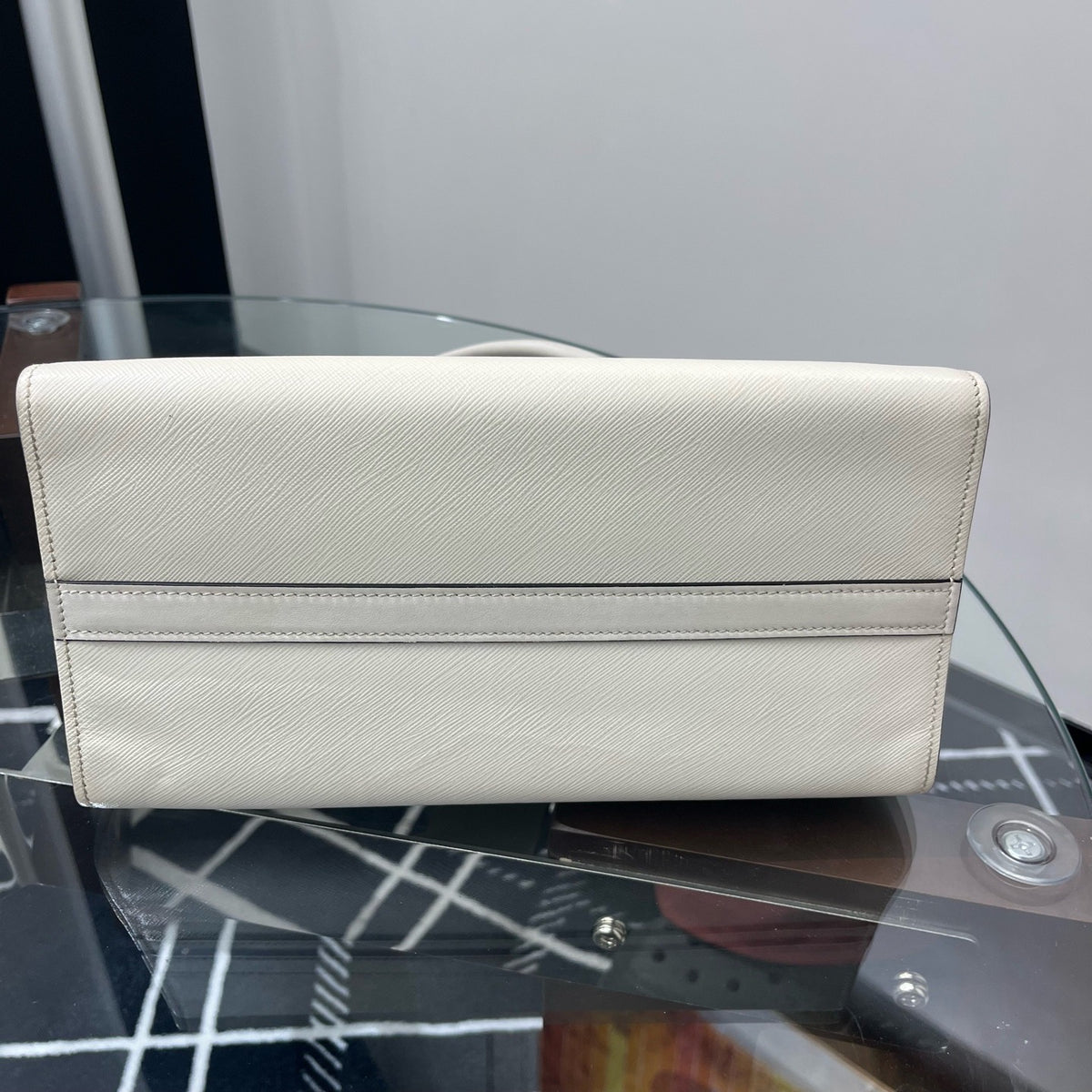 Prada - Galleria - Leather - Beige - (small)