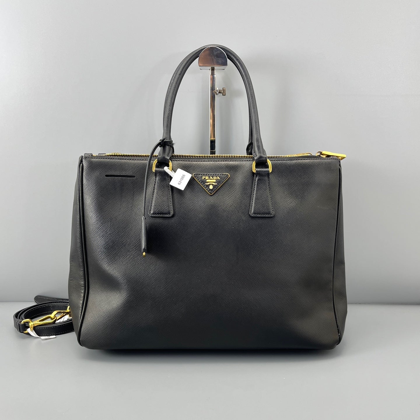 Prada - Galleria - Leather - Black - (Large)